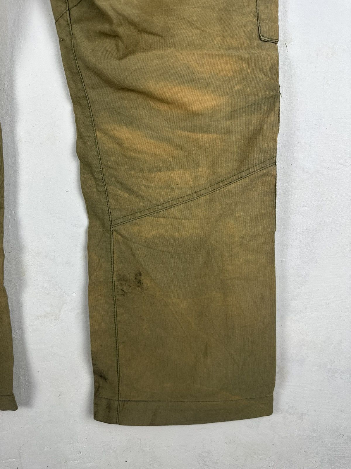 If Six Was Nine CARGO PANTS SENDITIONARIES MULTIPOCKET FADED COLOUR Size US 31 - 17 Thumbnail