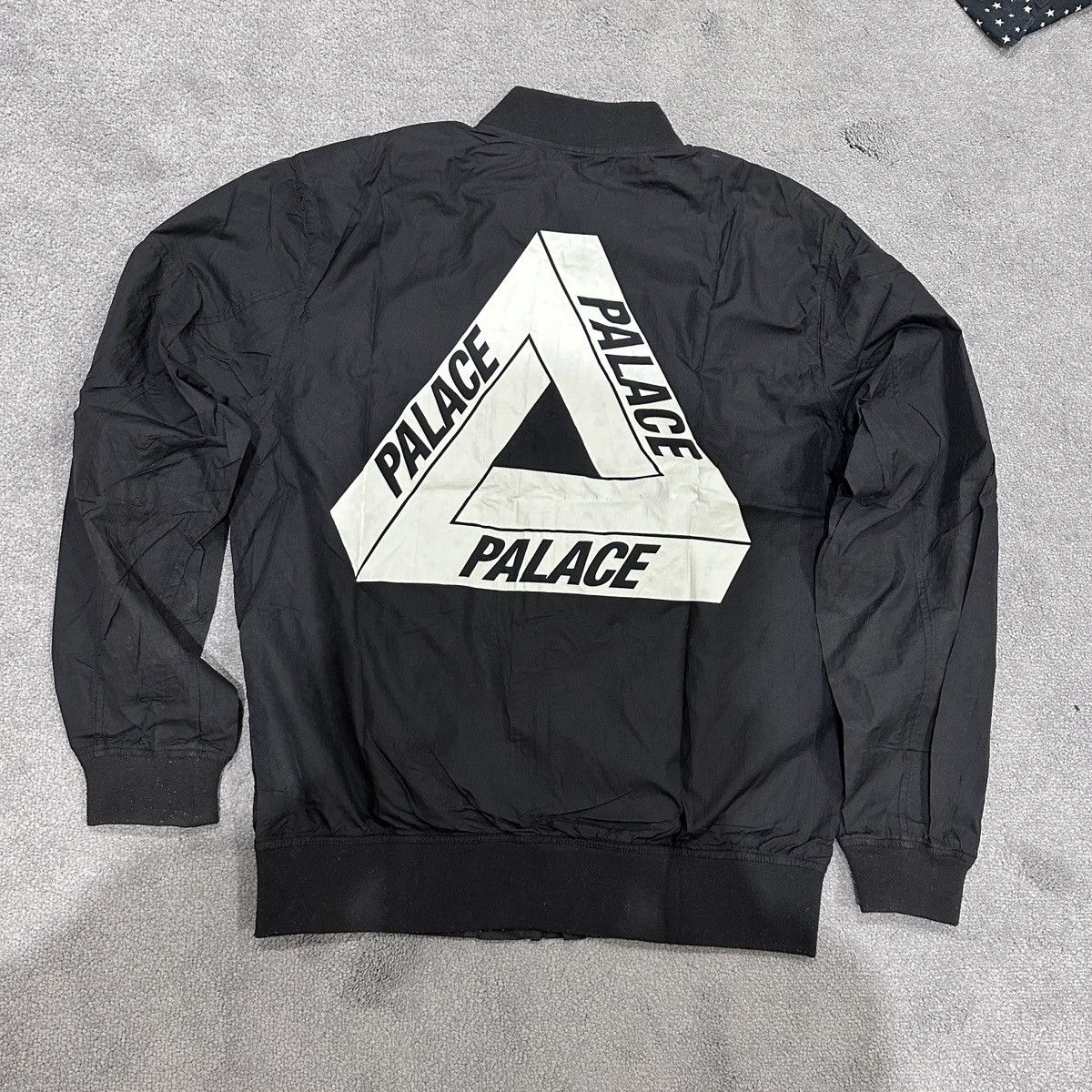 Palace Palace festival Bomber jacket black | Grailed