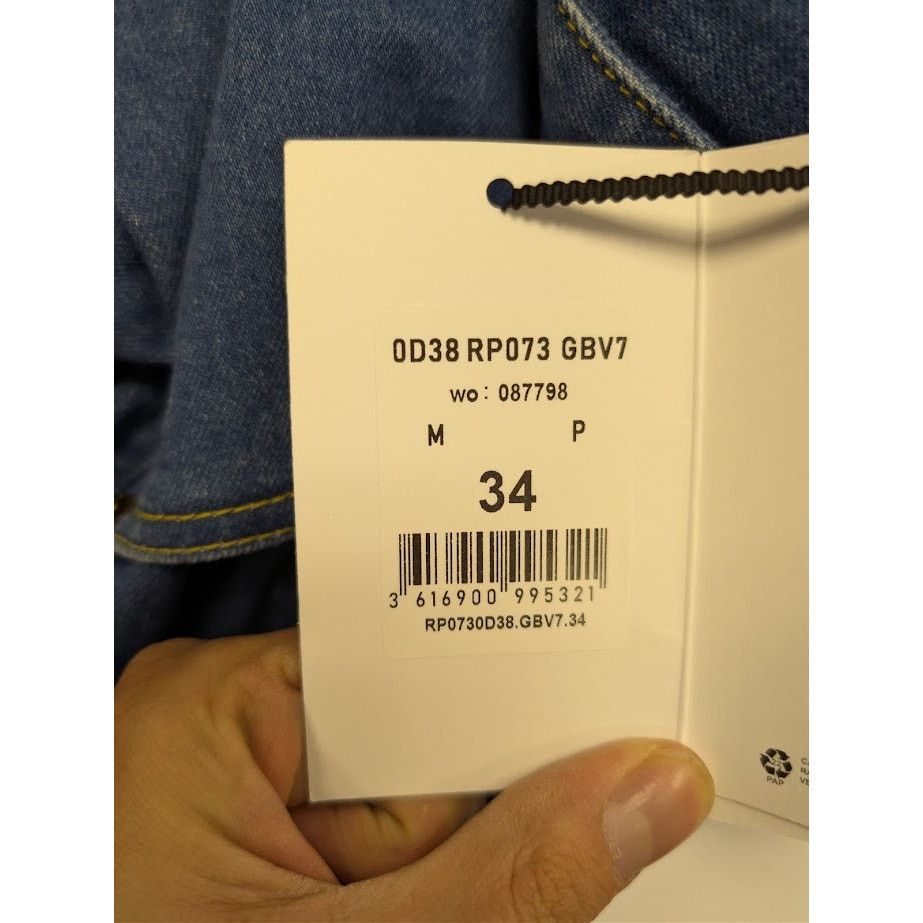 Celine o1rshd1 Denim Jeans in Blue Size US 34 / EU 50 - 23 Thumbnail