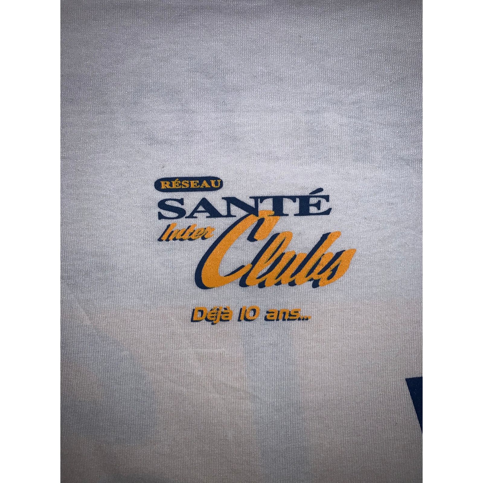 Fruit Of The Loom × Vintage Vintage 90s Réseau Santé "L'an 2000" Graphic T-Shirt XL Size US XL / EU 56 / 4 - 6 Thumbnail