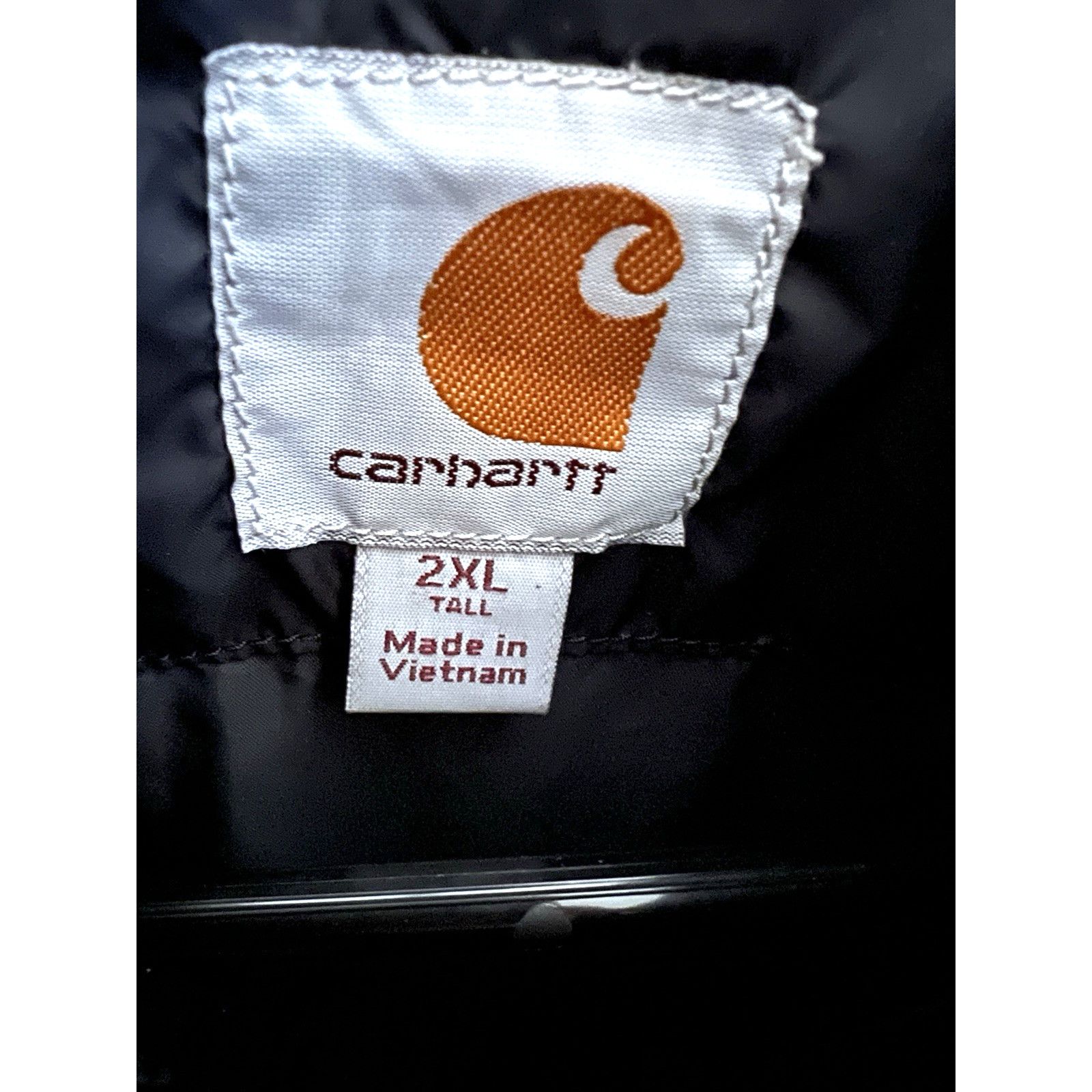 Carhartt Carhartt Gray Black Zip Up Puffer Jacket Mens 2XL Pockets Size US XXL / EU 58 / 5 - 8 Thumbnail