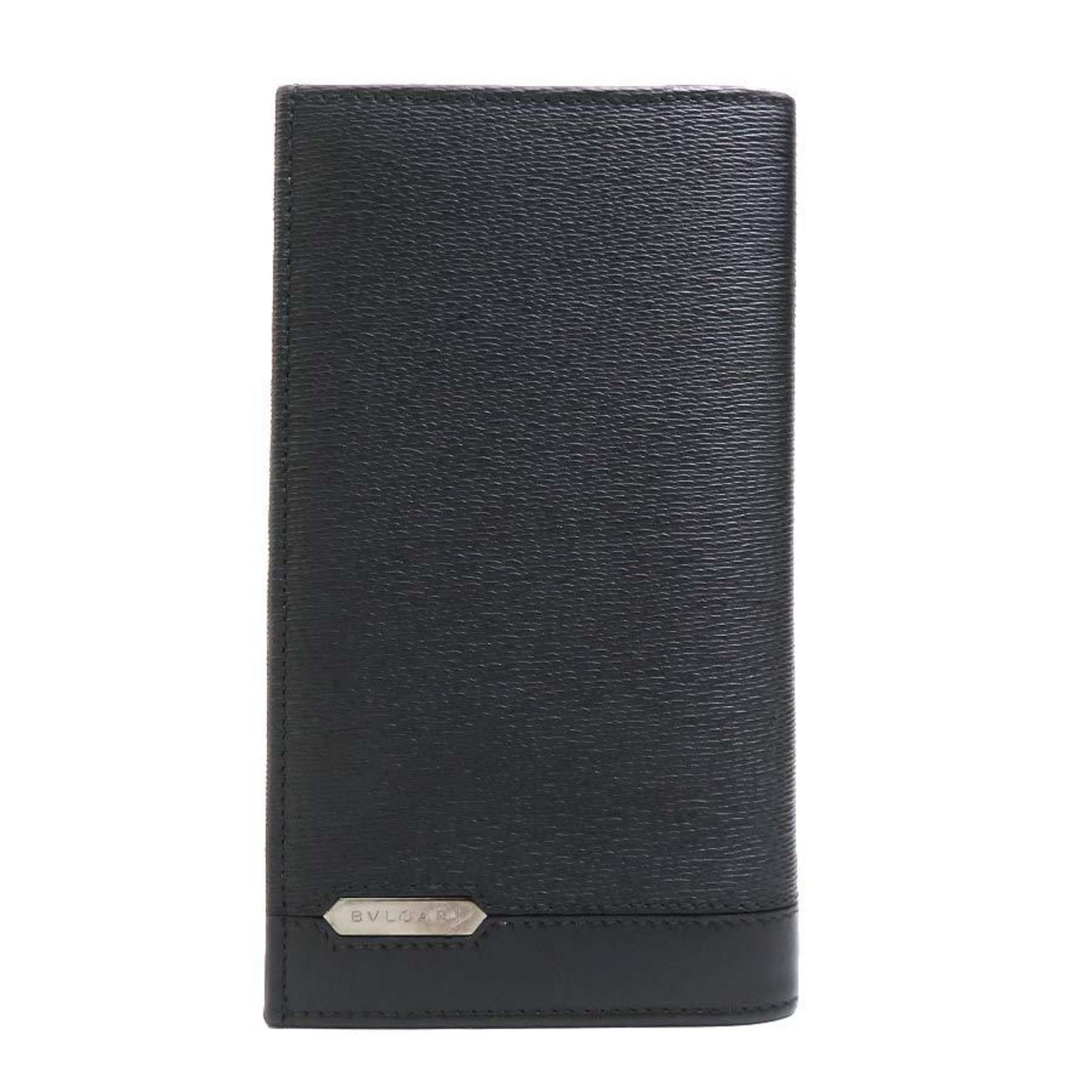 Bvlgari BVLGARI Wallet Leather Black Men's 55996k Size ONE SIZE - 1 Thumbnail