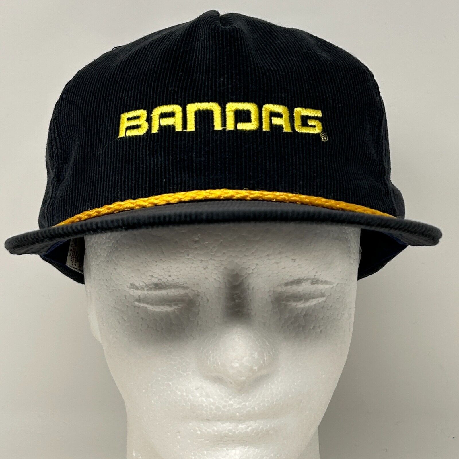 Vintage Vintage 80s Bandag Tires Hat Baseball Cap Rope Corded Size ONE SIZE - 2 Thumbnail