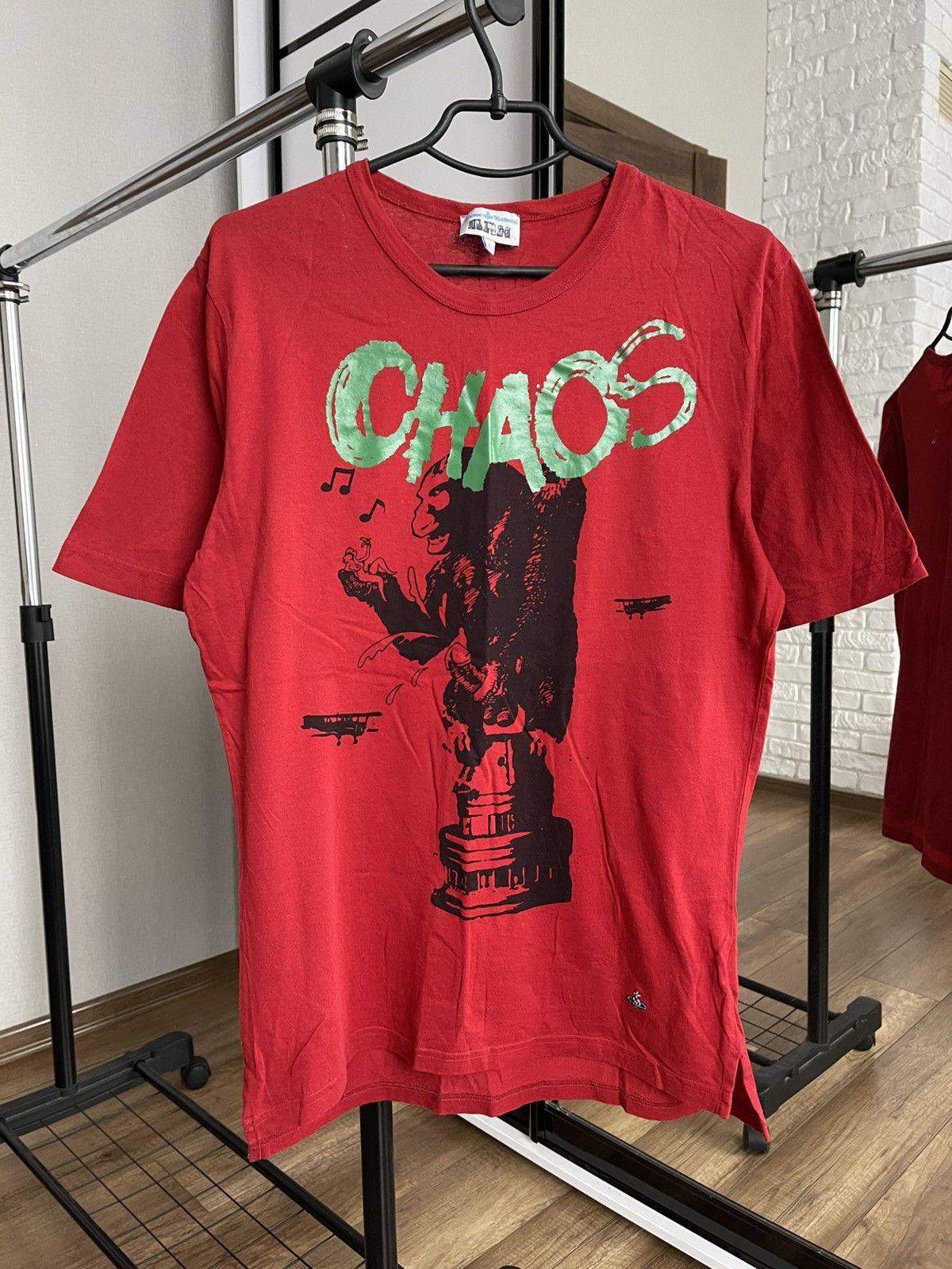 Vivienne Westwood Vivienne Westwood King Kong Chaos T-Shirt Tee Size US L / EU 52-54 / 3 - 4 Thumbnail