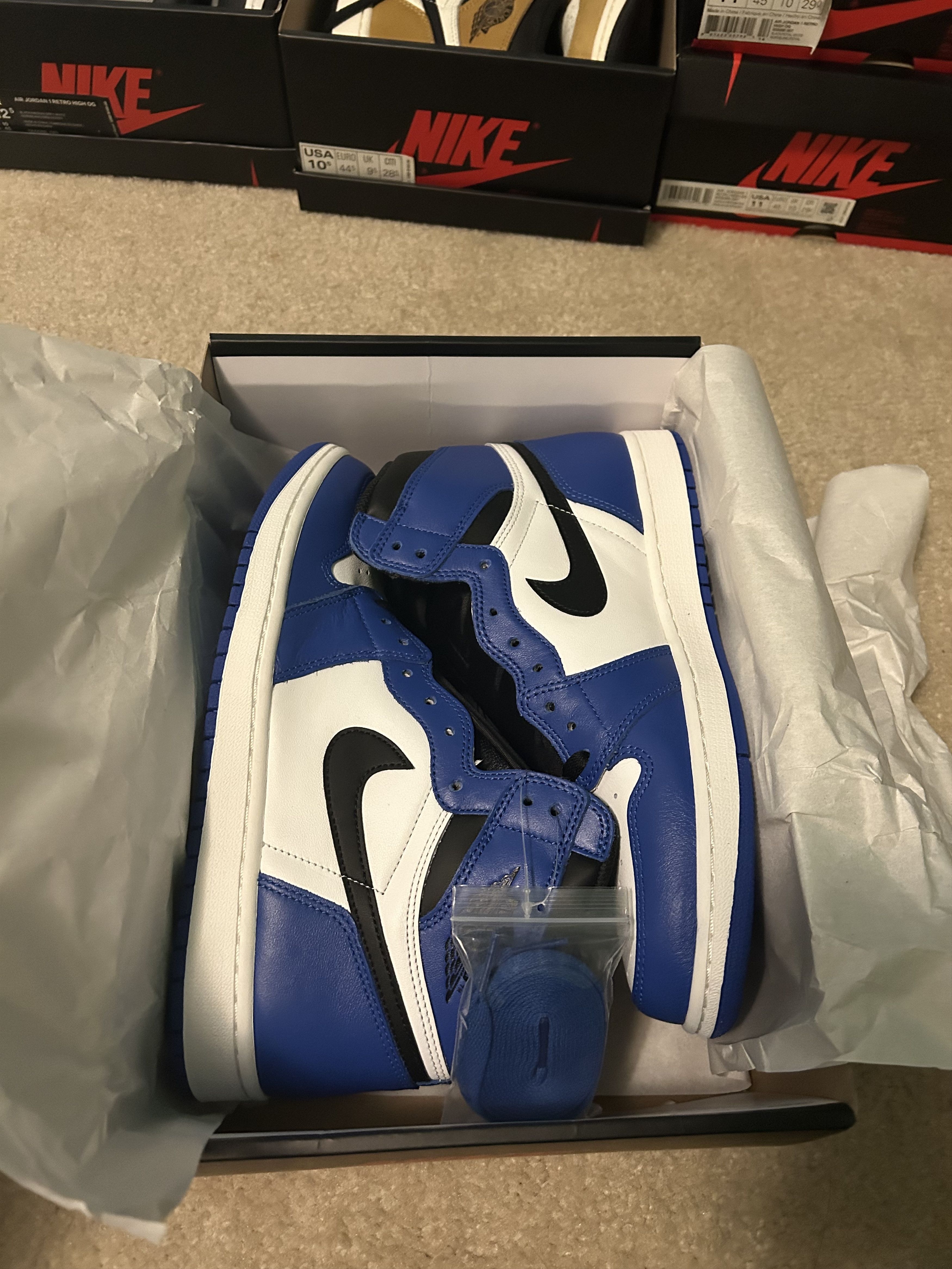 Jordan Brand Air Jordan Game Royal 2018 Size US 11 / EU 44 - 1 Thumbnail