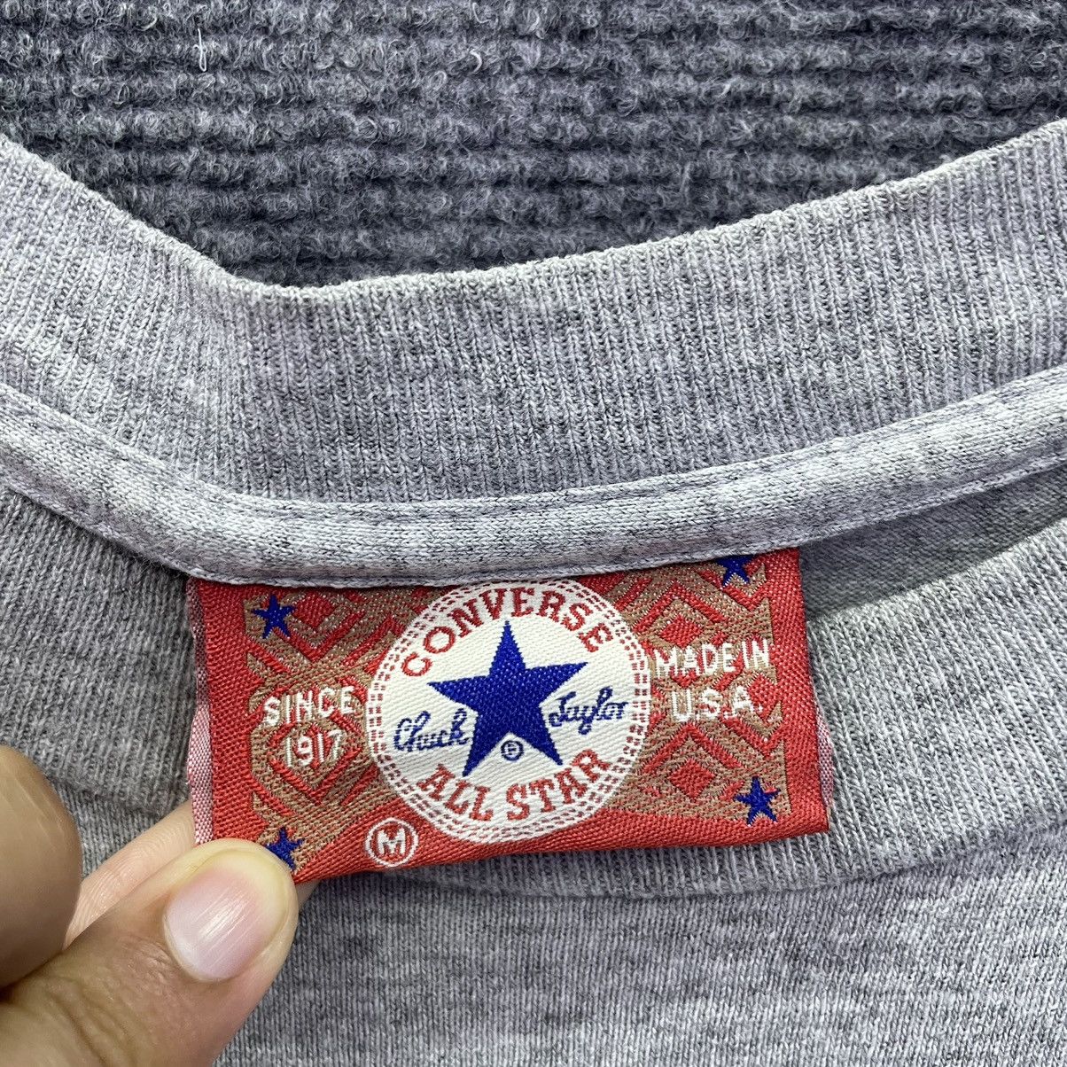 Converse × Vintage Vintage 1990s Converse Spell Out T Shirt Made in USA Size US M / EU 48-50 / 2 - 4 Thumbnail