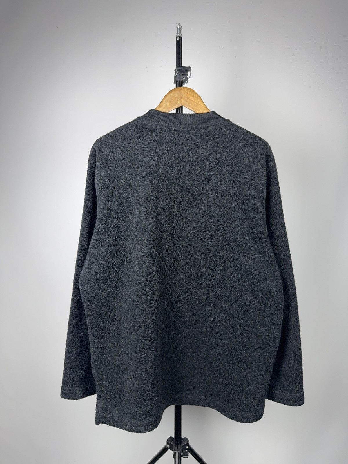 Fila 00s Vintage FILA V Neck Fleece Sweatshirt Logo Y2K Size L Size US L / EU 52-54 / 3 - 9 Thumbnail