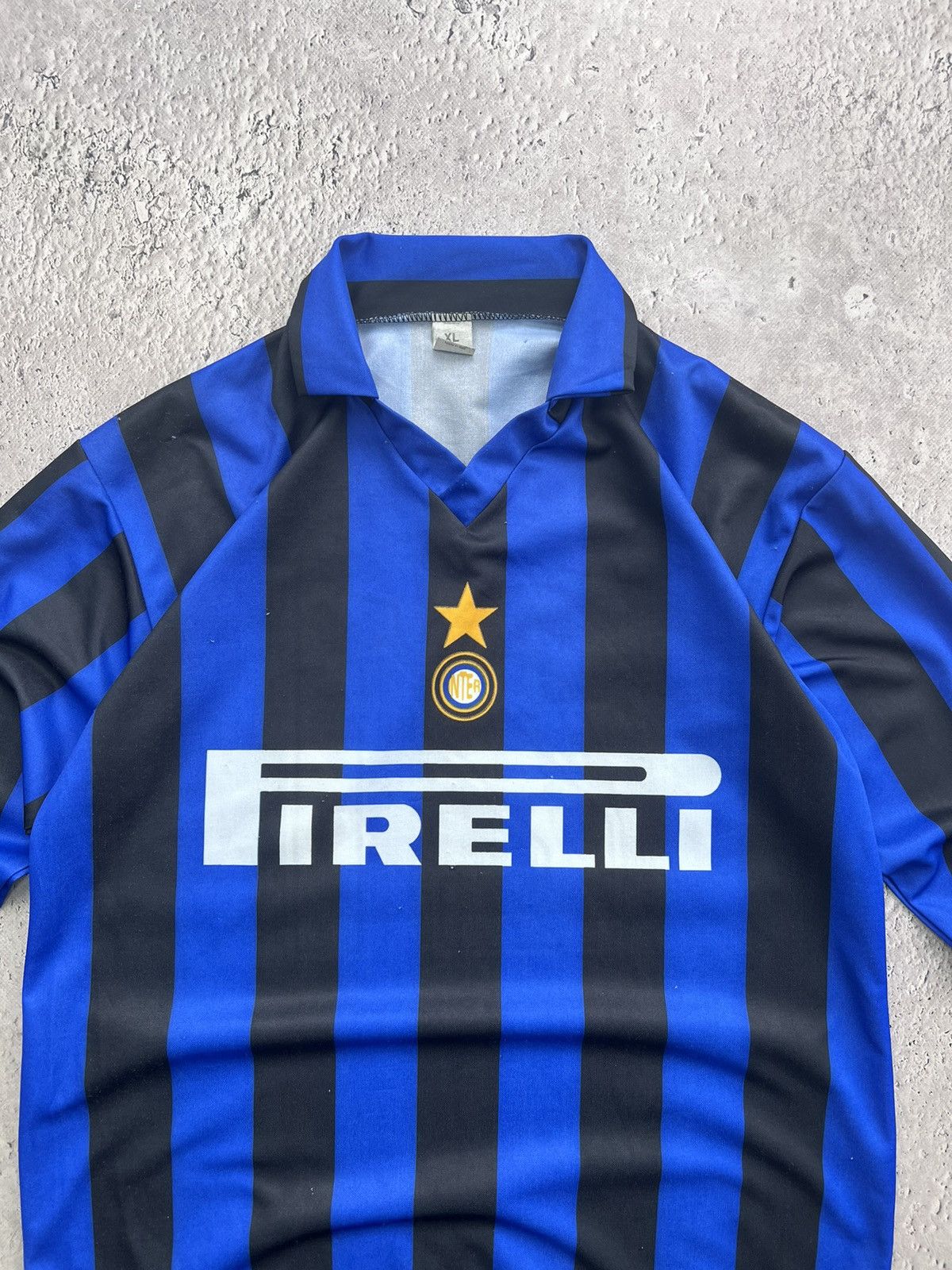 Vintage FINAL DROP✅✅ Inter Milan Soccer Jersey Tee Blokecore Y2K Size US S / EU 44-46 / 1 - 3 Thumbnail