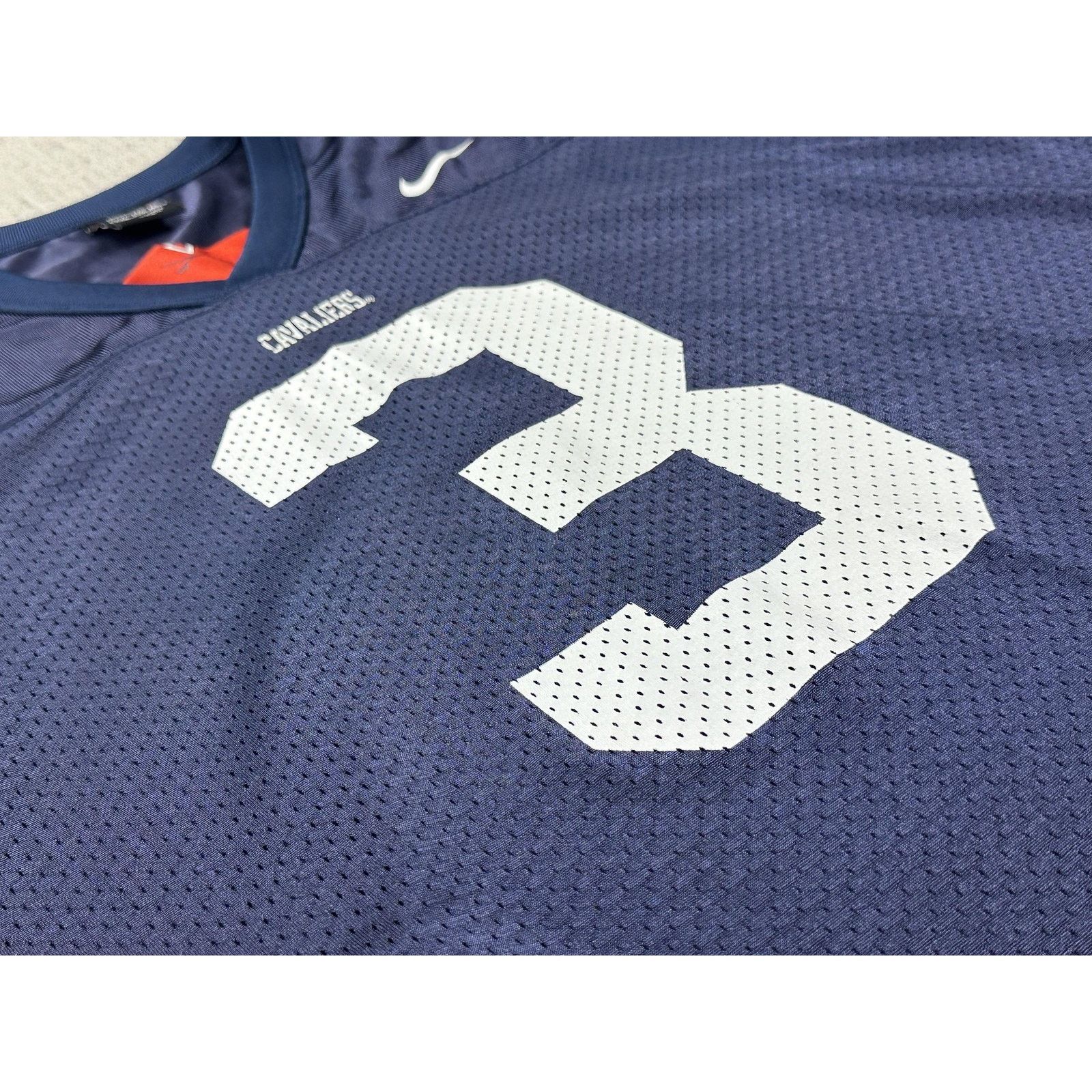 Nike Virginia Cavaliers Jersey 2006 Mens 2XL Blue Nike Team Mesh Size US XXL / EU 58 / 5 - 9 Thumbnail