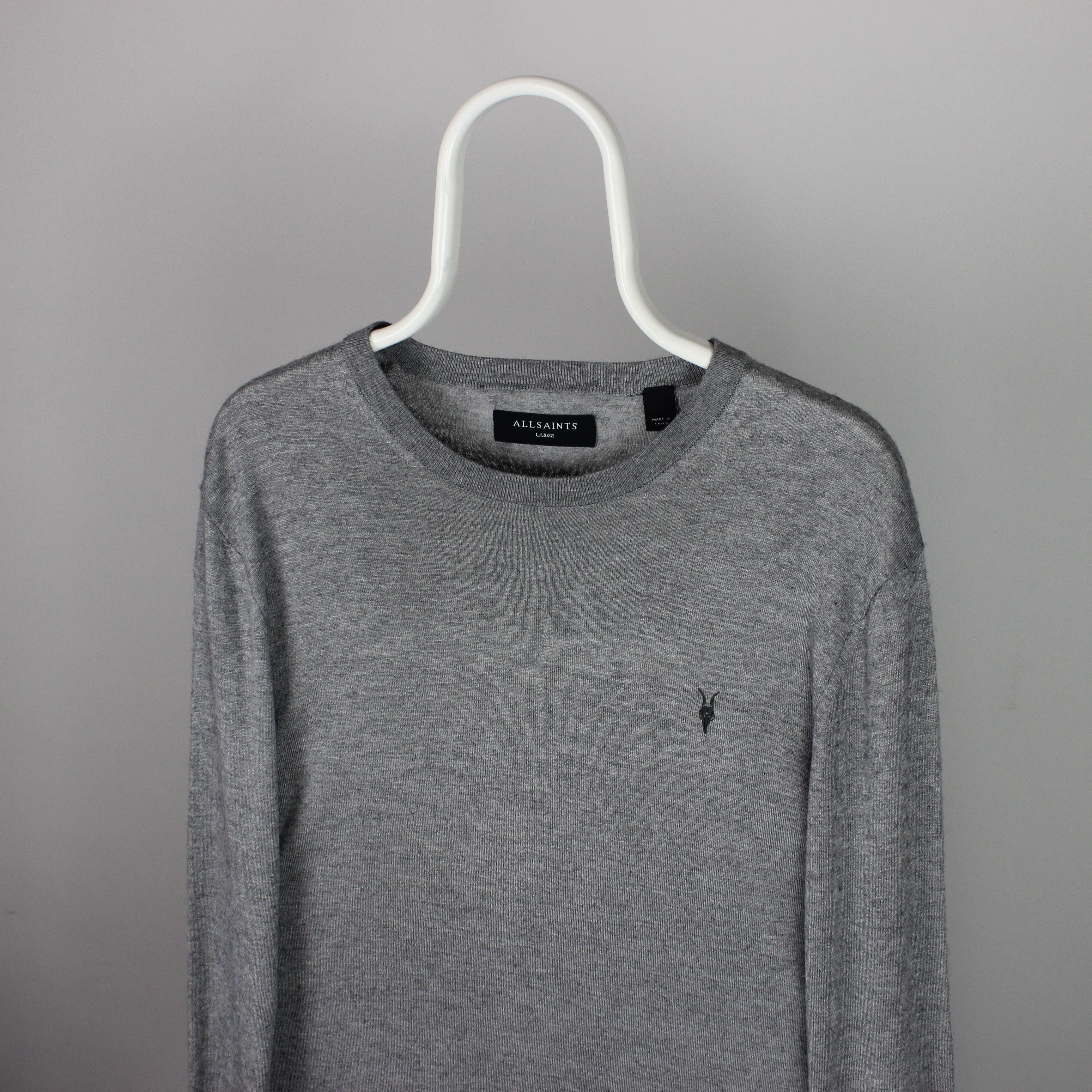 Allsaints Allsaints nowo Crew sweater pullover gray L men Size US L / EU 52-54 / 3 - 9 Thumbnail