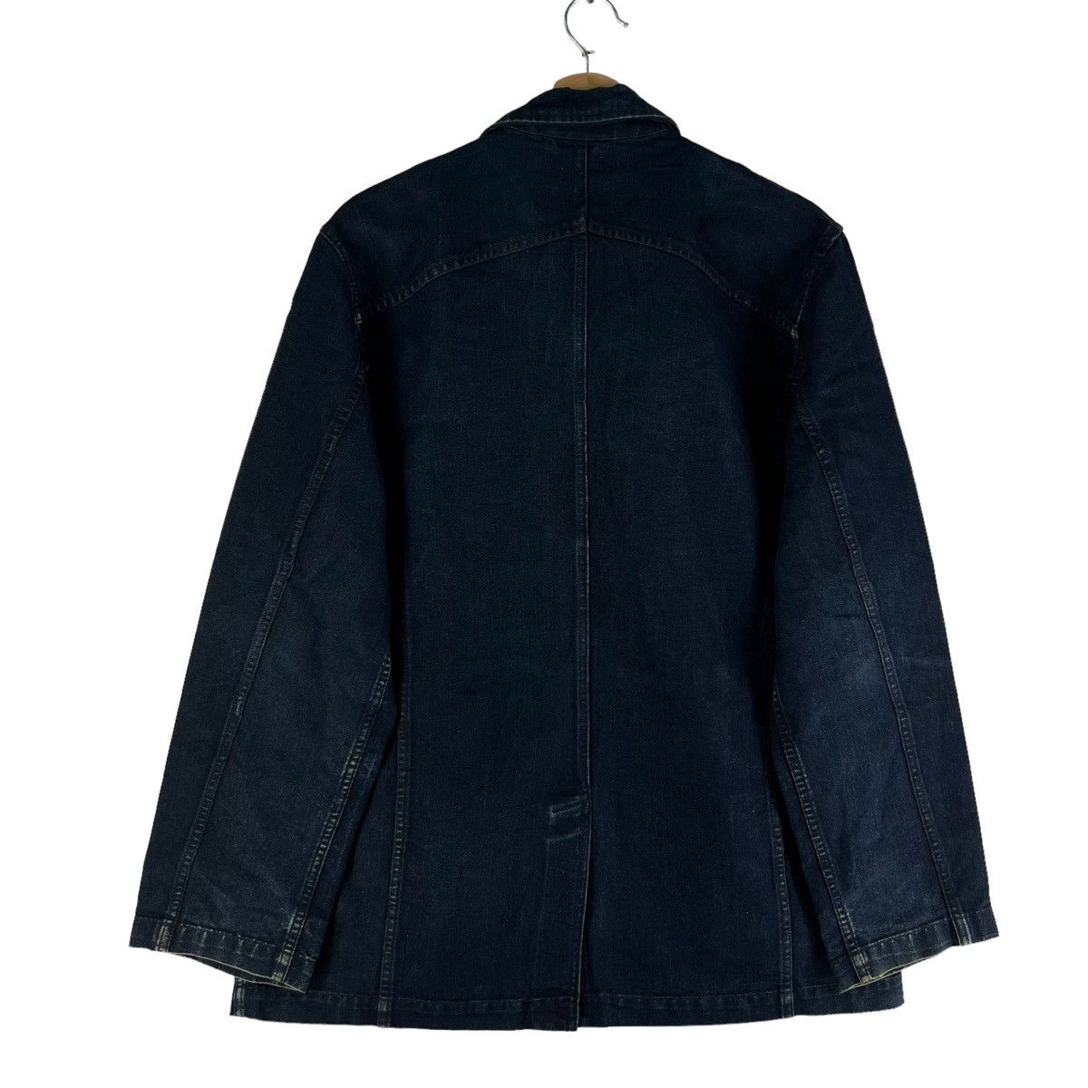 Japanese Brand 🔥90’s Vintage Chore Denim Jacket Photos Issey Miyake Japan Size US L / EU 52-54 / 3 - 6 Thumbnail