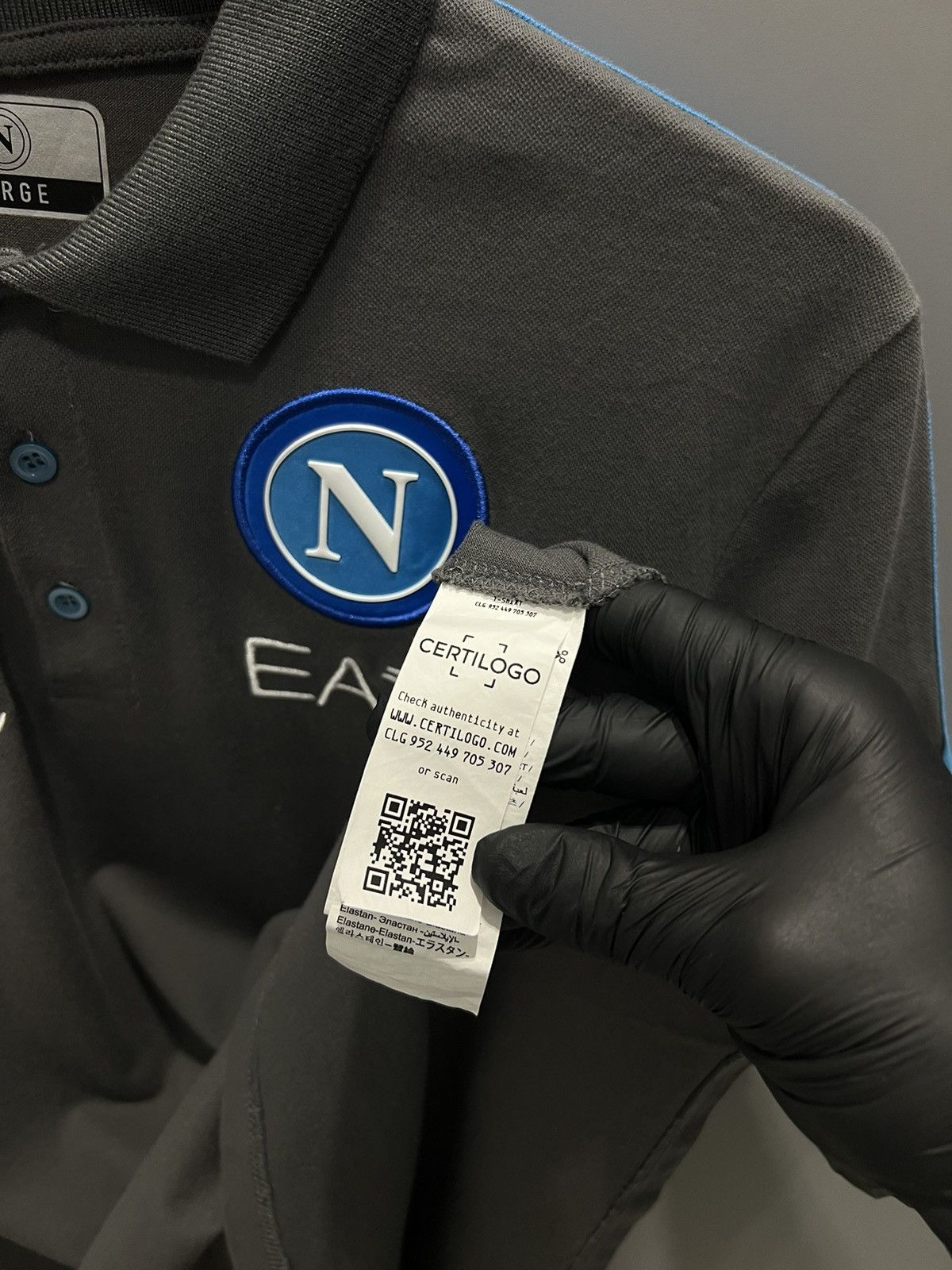 Emporio Armani Emporio Armani Napoli Away Jersey shirt BLOKECORE ITALY 21’s Size US L / EU 52-54 / 3 - 12 Thumbnail