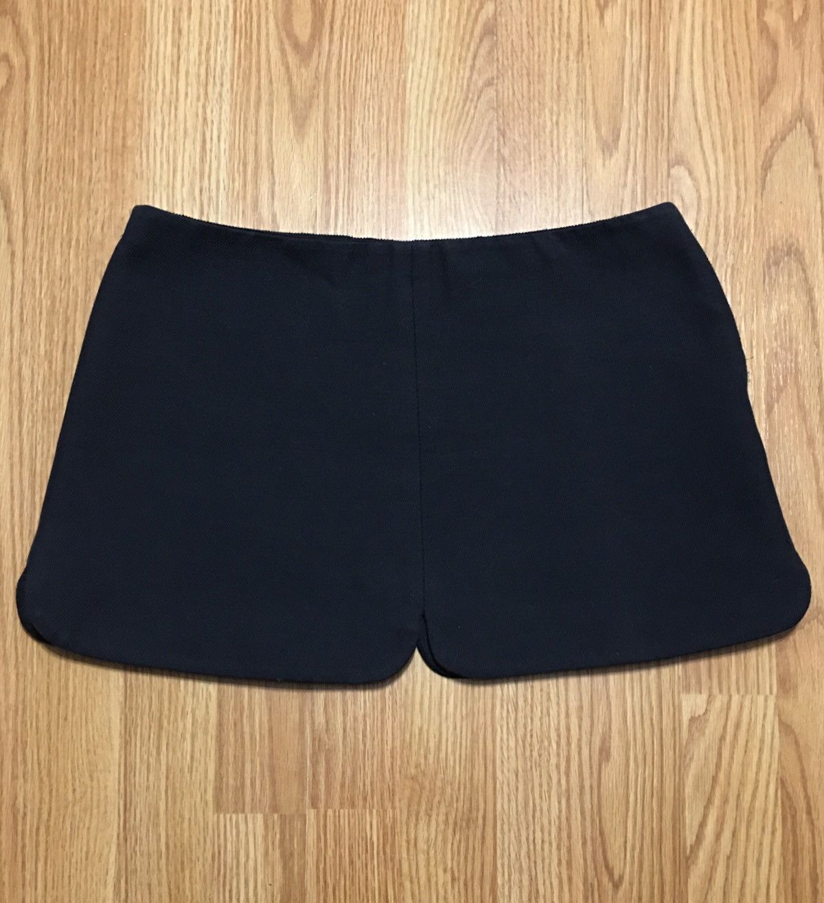 Miu Miu MIU MIU by Prada Cotton Black Mini Skirt Size EU 40 Size 27" / US 4 / IT 40 - 7 Thumbnail