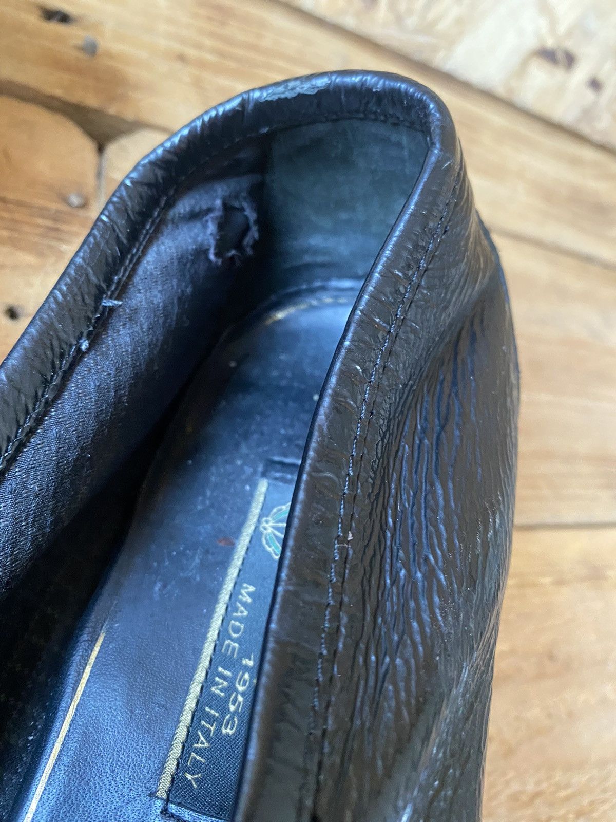 Gucci Gucci 1953 horsebit black patent leather loafers UK 9 Size US 10 / EU 43 - 16 Thumbnail