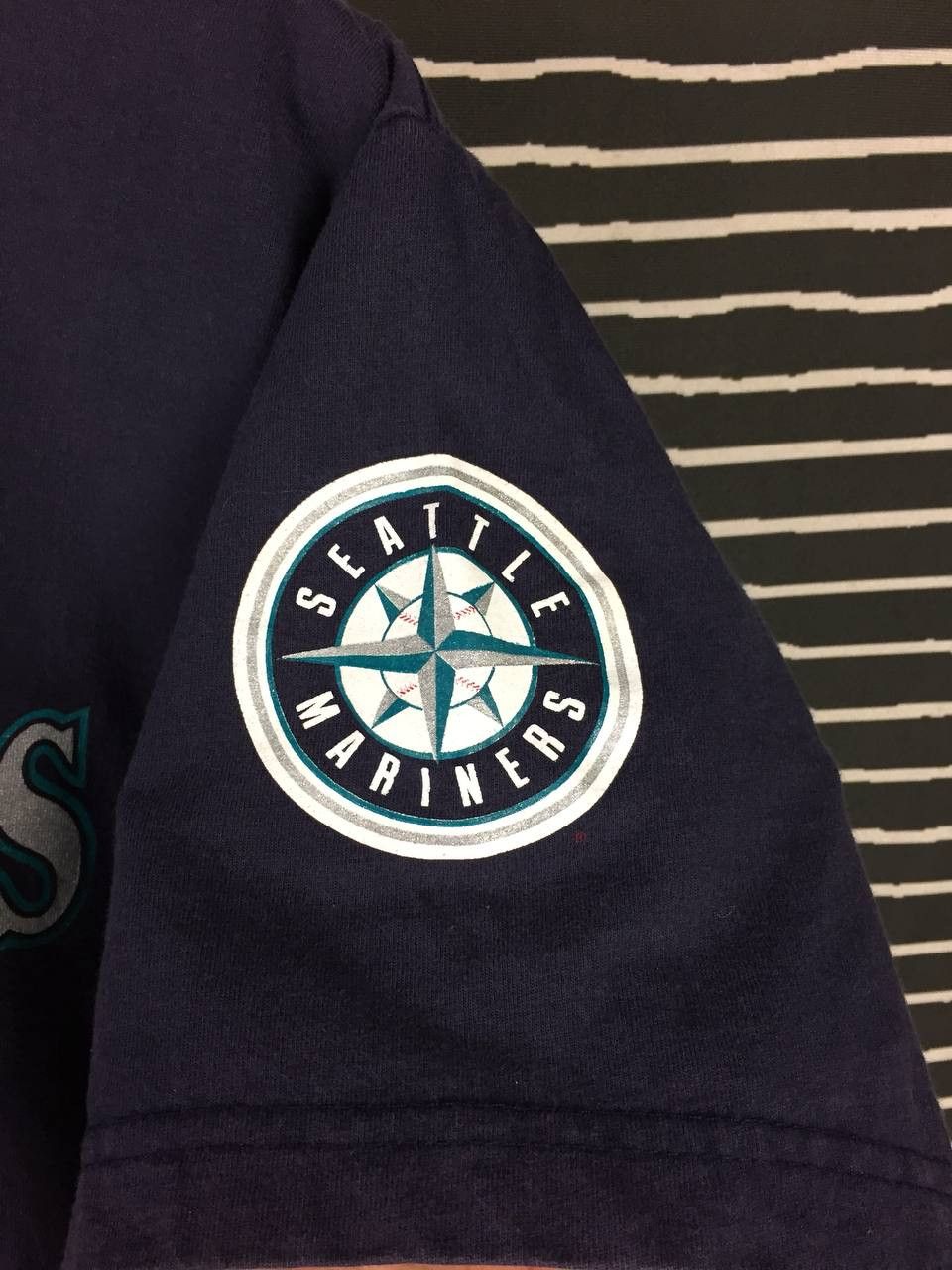 Majestic × Sports Specialties × Vintage Vtg Majestic MLB Seattle Mariners Dan Wilson Tee Size US M / EU 48-50 / 2 - 4 Thumbnail