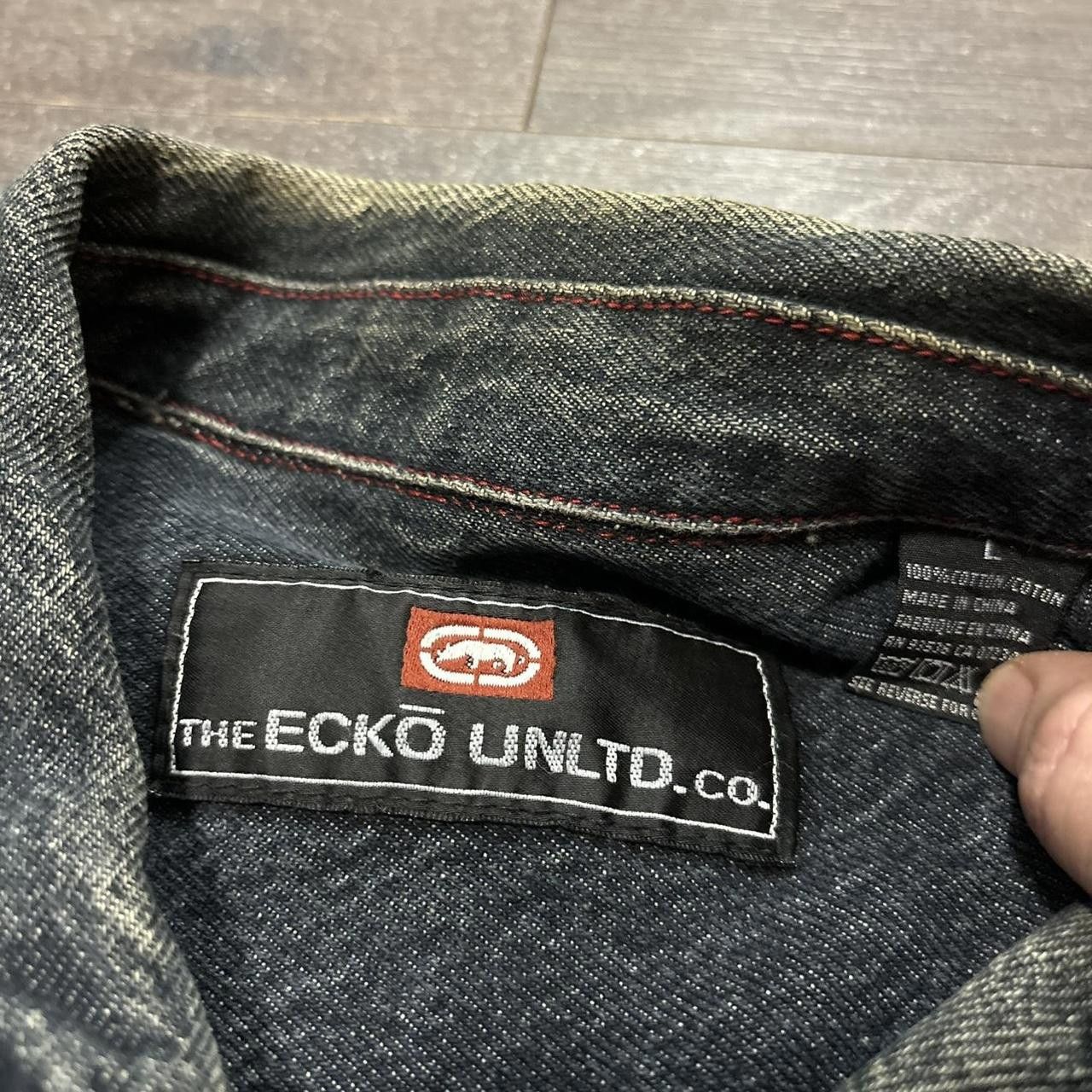 Ecko Unltd. Vintage the ecko untld co jean jacket 00s L Size US L / EU 52-54 / 3 - 7 Thumbnail