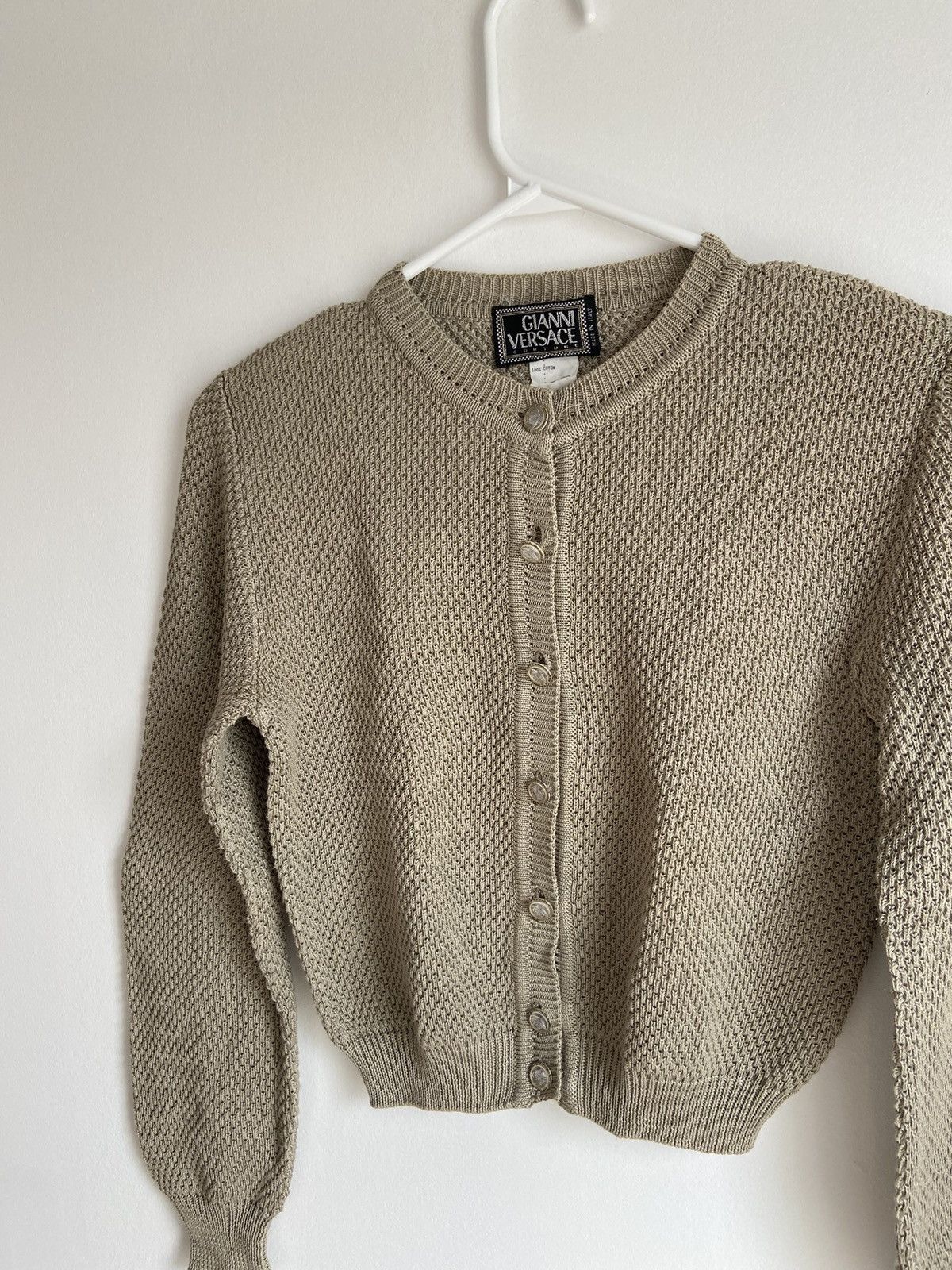 Versace Gianni Versace Knit Cardigan Size XS / US 0-2 / IT 36-38 - 6 Thumbnail