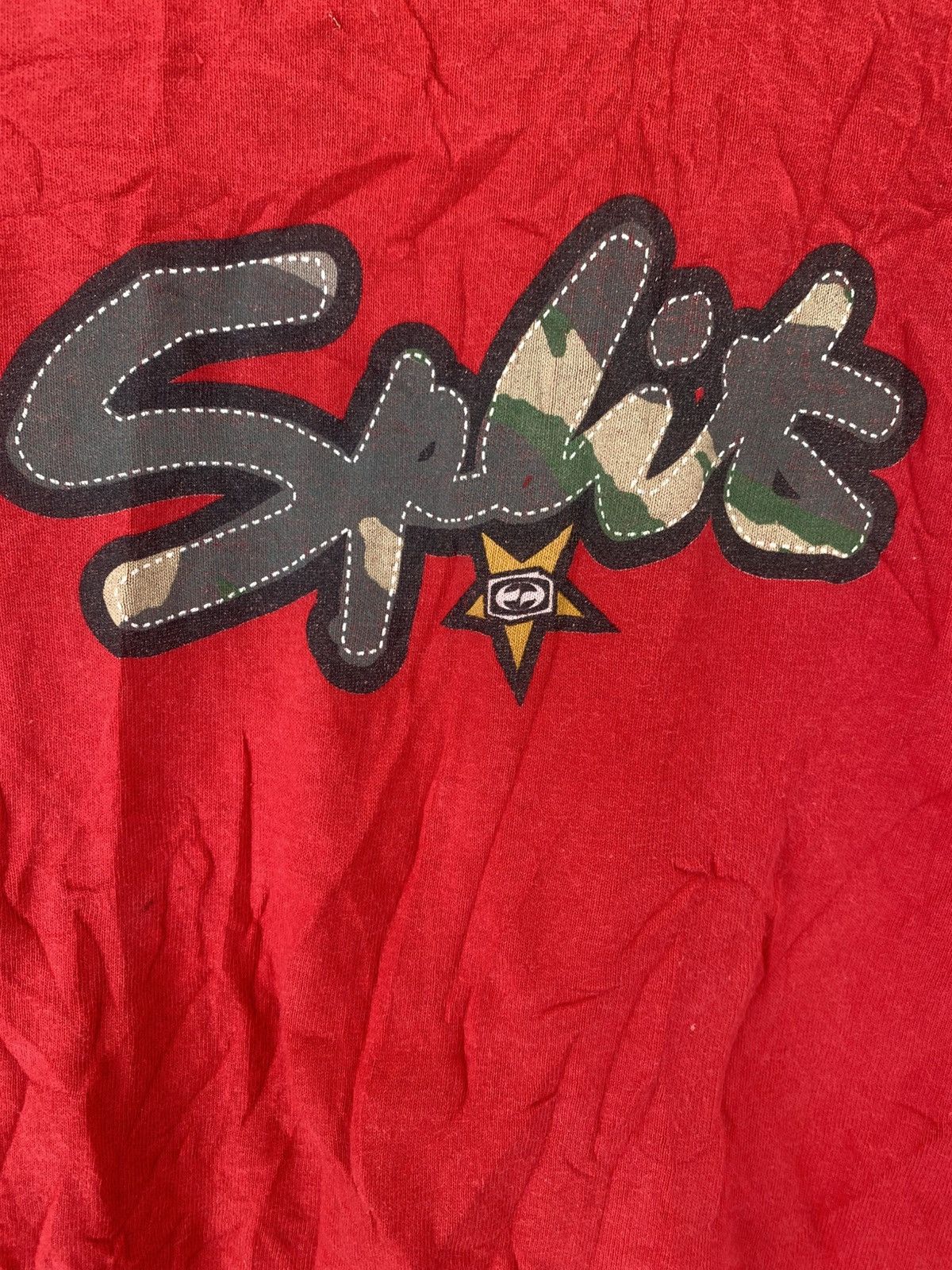 Split Vintage Split Camo Star Logo Tee Skate Size US L / EU 52-54 / 3 - 3 Thumbnail