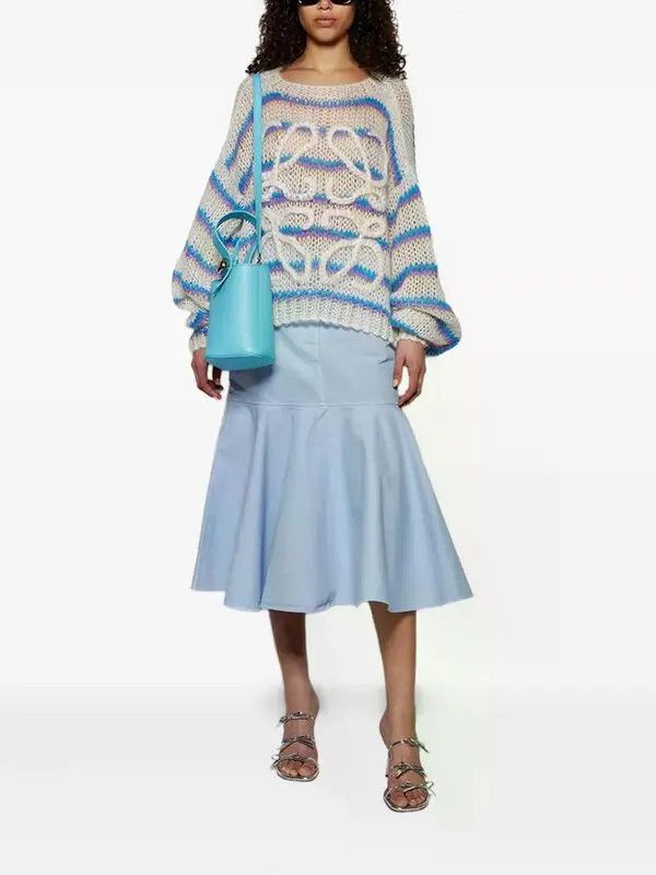 Loewe o1w1db10426 Skirts in blue Size 28" / US 6 / IT 42 - 2 Thumbnail