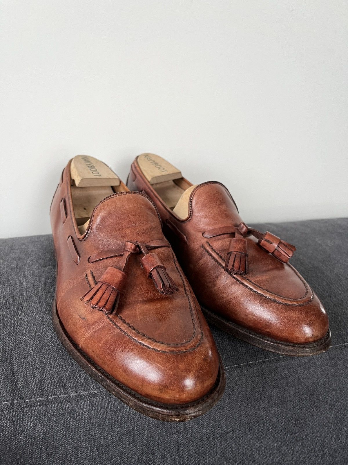 Cheaney Cheaney Boston Brown Made in England Loafers sz UK8 Size US 9 / EU 42 - 10 Thumbnail
