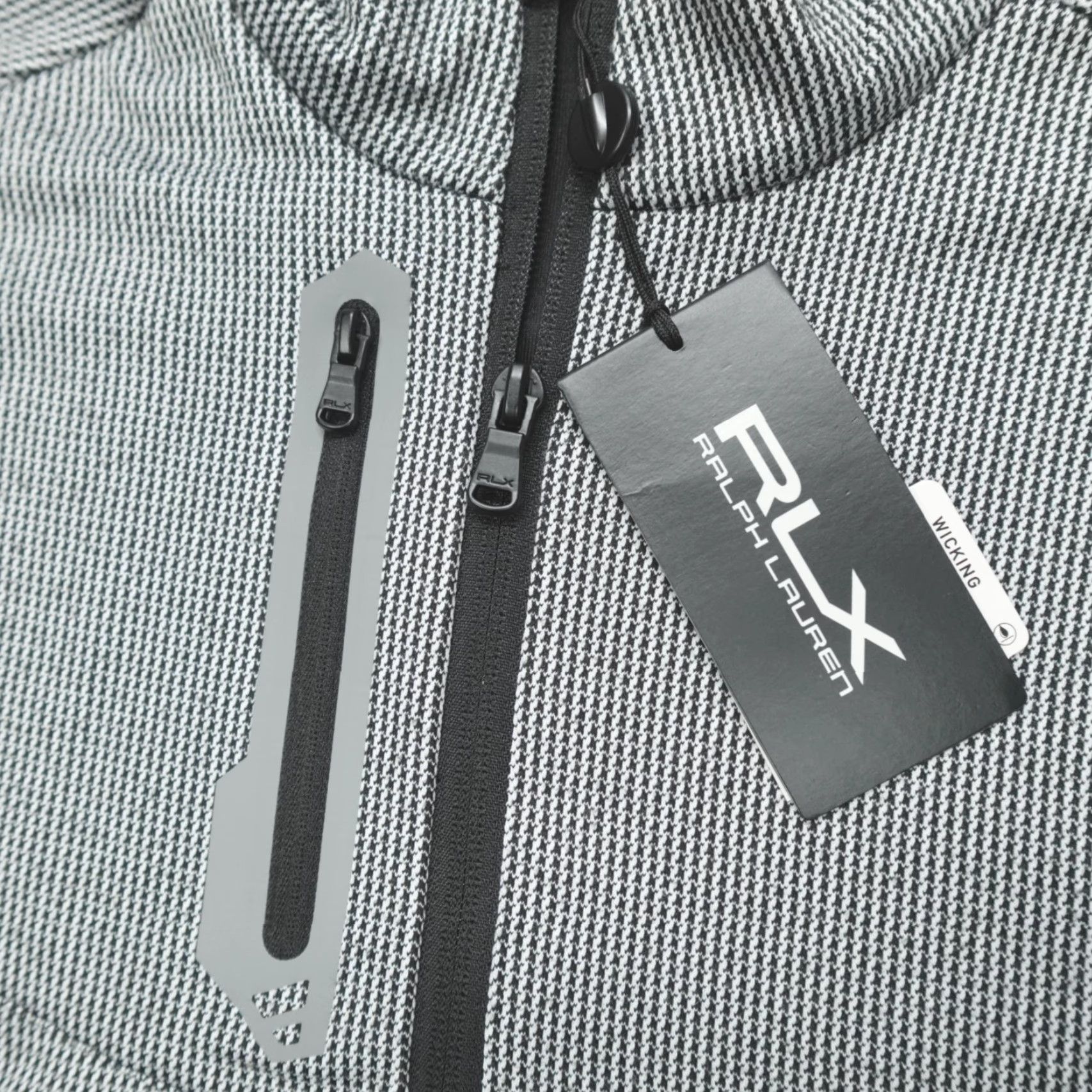 RLX Ralph Lauren Ralph Lauren RLX Golf 1/4 Zip Pullover Mens Size S Geometric Stretch Wicking Black Size US S / EU 44-46 / 1 - 3 Thumbnail