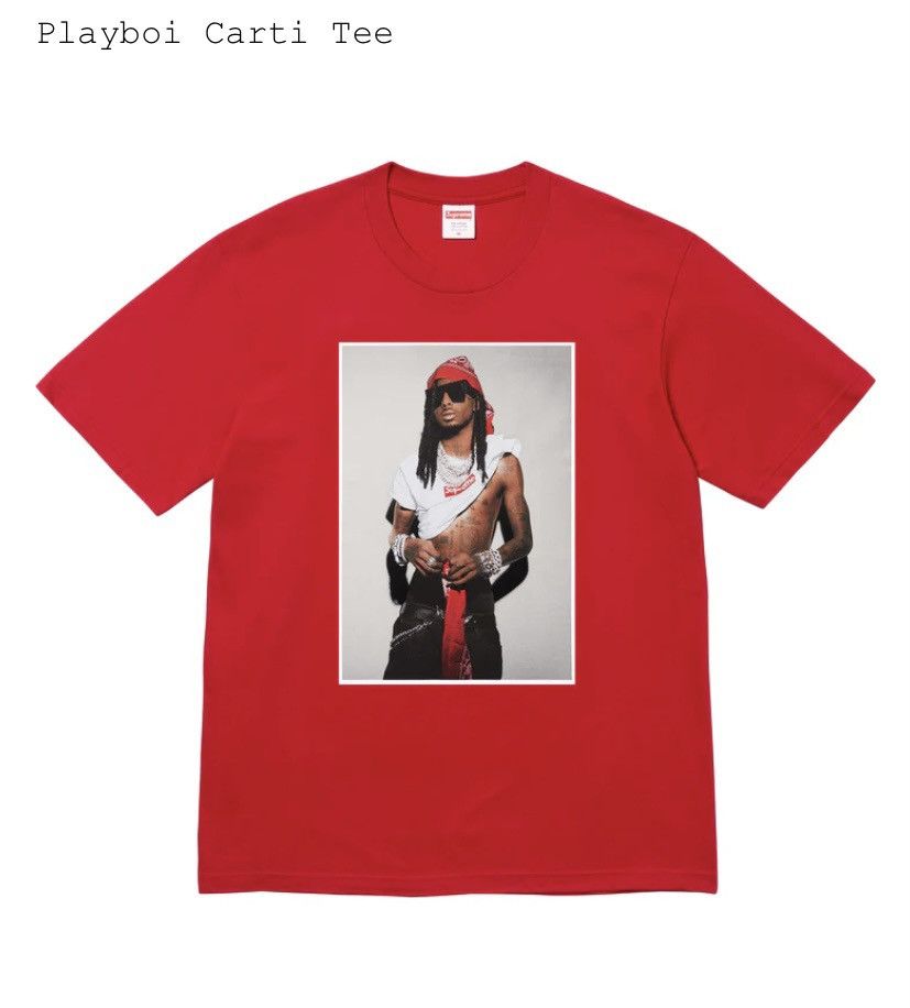 トップス supreme playboi carti tee XXL Supreme Playboi Carti Tee XXL order confirmed