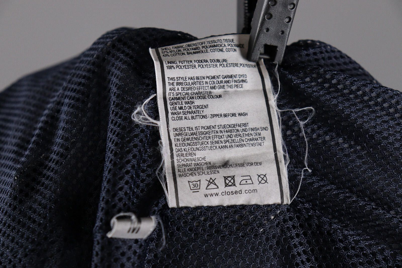 CLOSED Ladies Closed Button Down Nylon Hooded Parka Jacket Size M Size M / US 6-8 / IT 42-44 - 12 Thumbnail