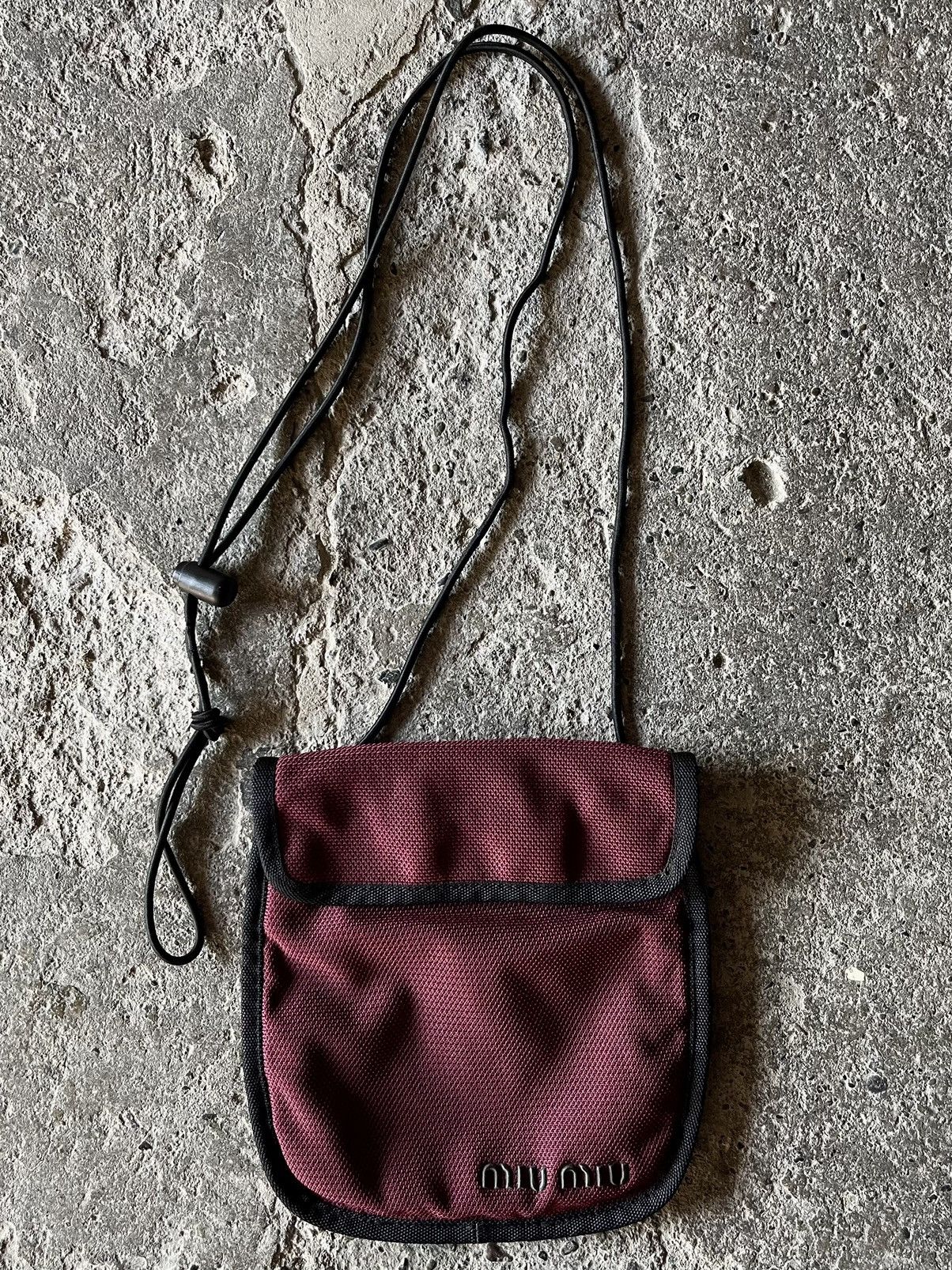 Archive Miu miu - 2000’s - Mesh - Mini Sling Pouch