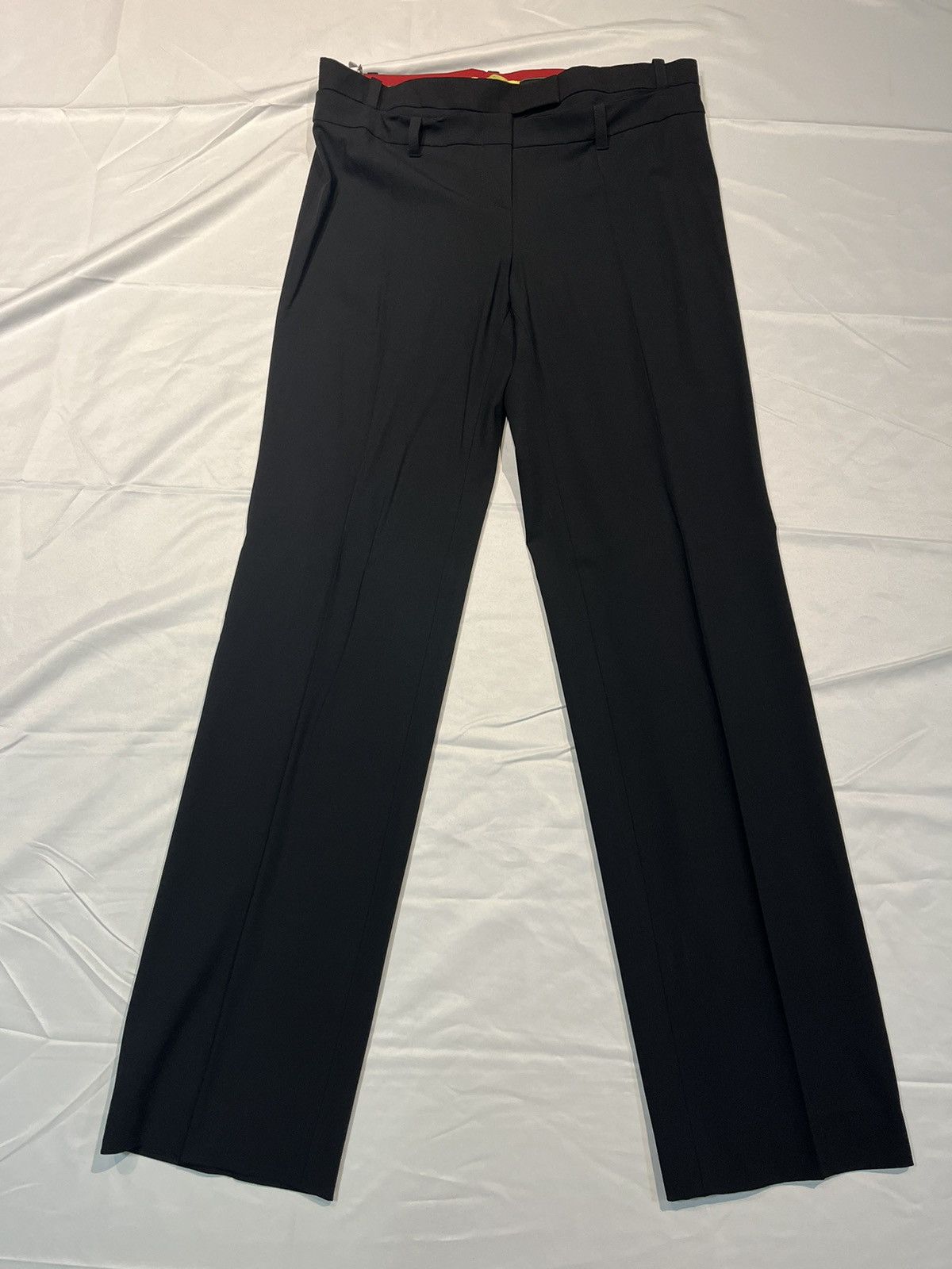 Iro × Vintage Iro Double Waist Belt Black Trouser Pants 90s Size US 40 / EU 56 - 1 Thumbnail
