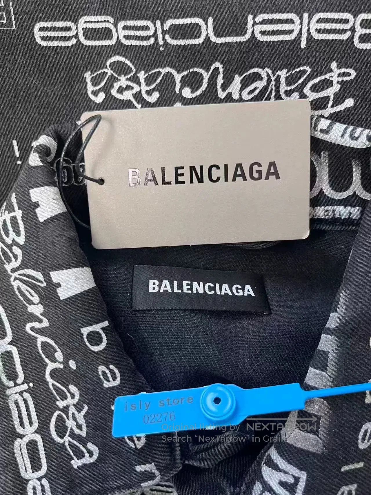 Balenciaga Balenciaga Men's Washed TV Print Jacket. Size US S / EU 44-46 / 1 - 4 Thumbnail