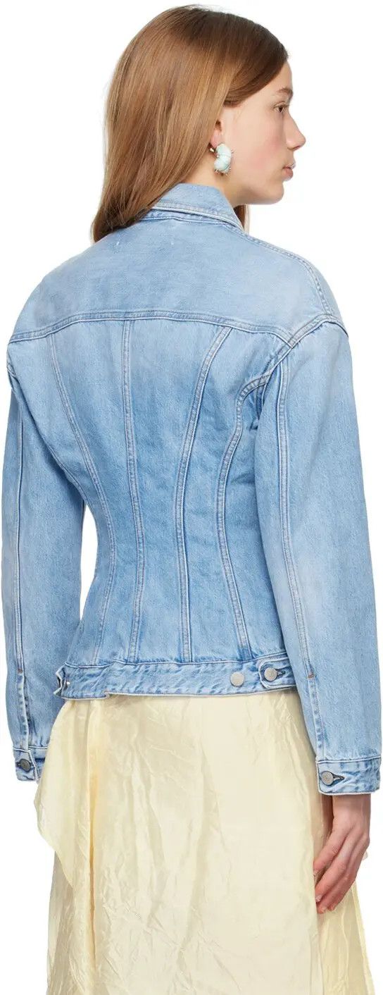 Acne Studios o1y0725 Denim Jacket in Blue Size XS / US 0-2 / IT 36-38 - 3 Thumbnail