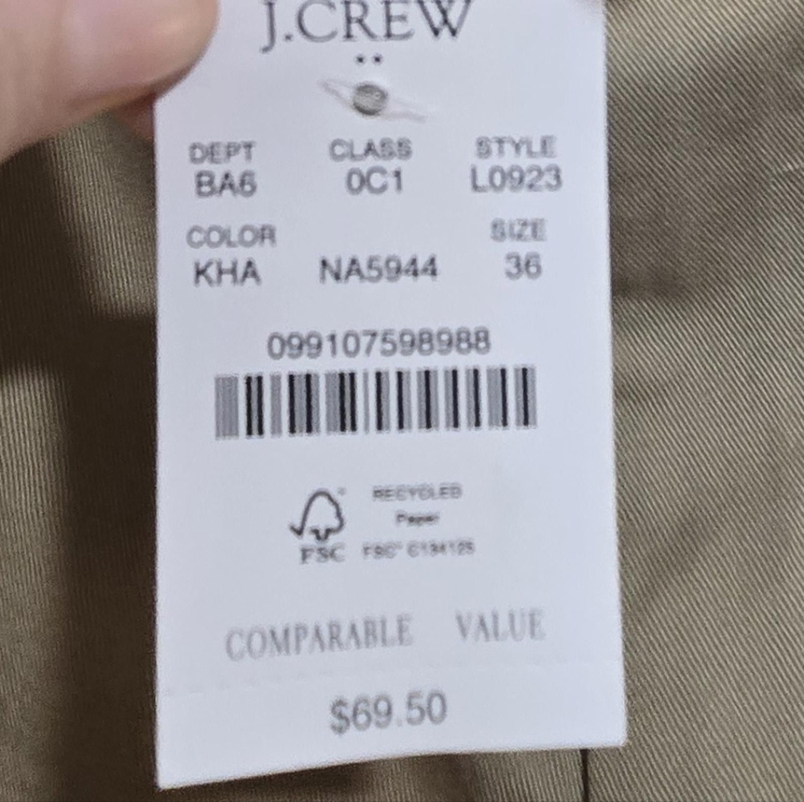 J.Crew J Crew 7" flex chino short Size US 36 / EU 52 - 3 Thumbnail