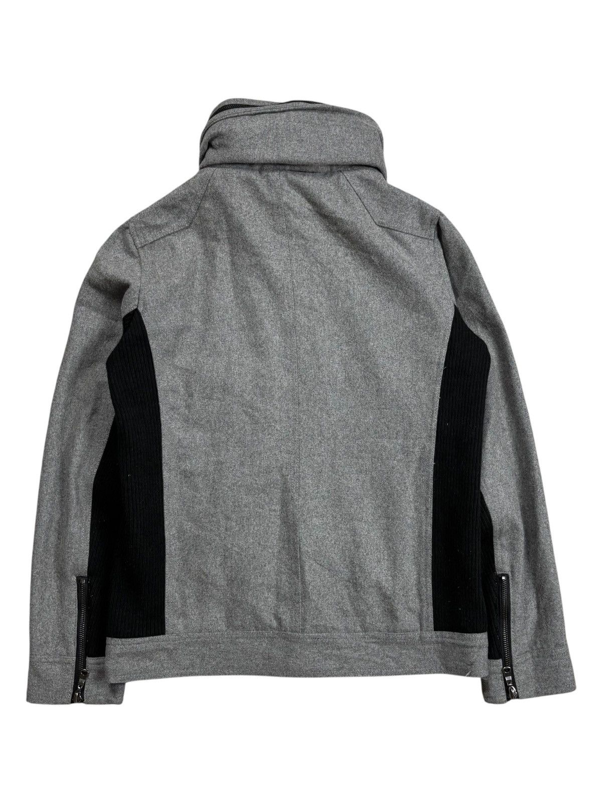 Le Grande Bleu (L.G.B.) 2000s Semantic Design - Apocalypse Wool Bono Cargo Jacket Size US M / EU 48-50 / 2 - 4 Thumbnail