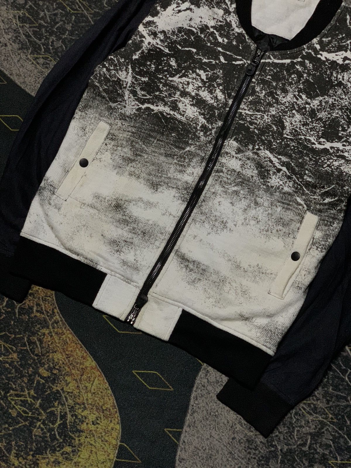 14th Addiction × If Six Was Nine × Japanese Brand 💥ARCHIVE💥 Midas Art Design Varsity Jacket Size US M / EU 48-50 / 2 - 4 Thumbnail