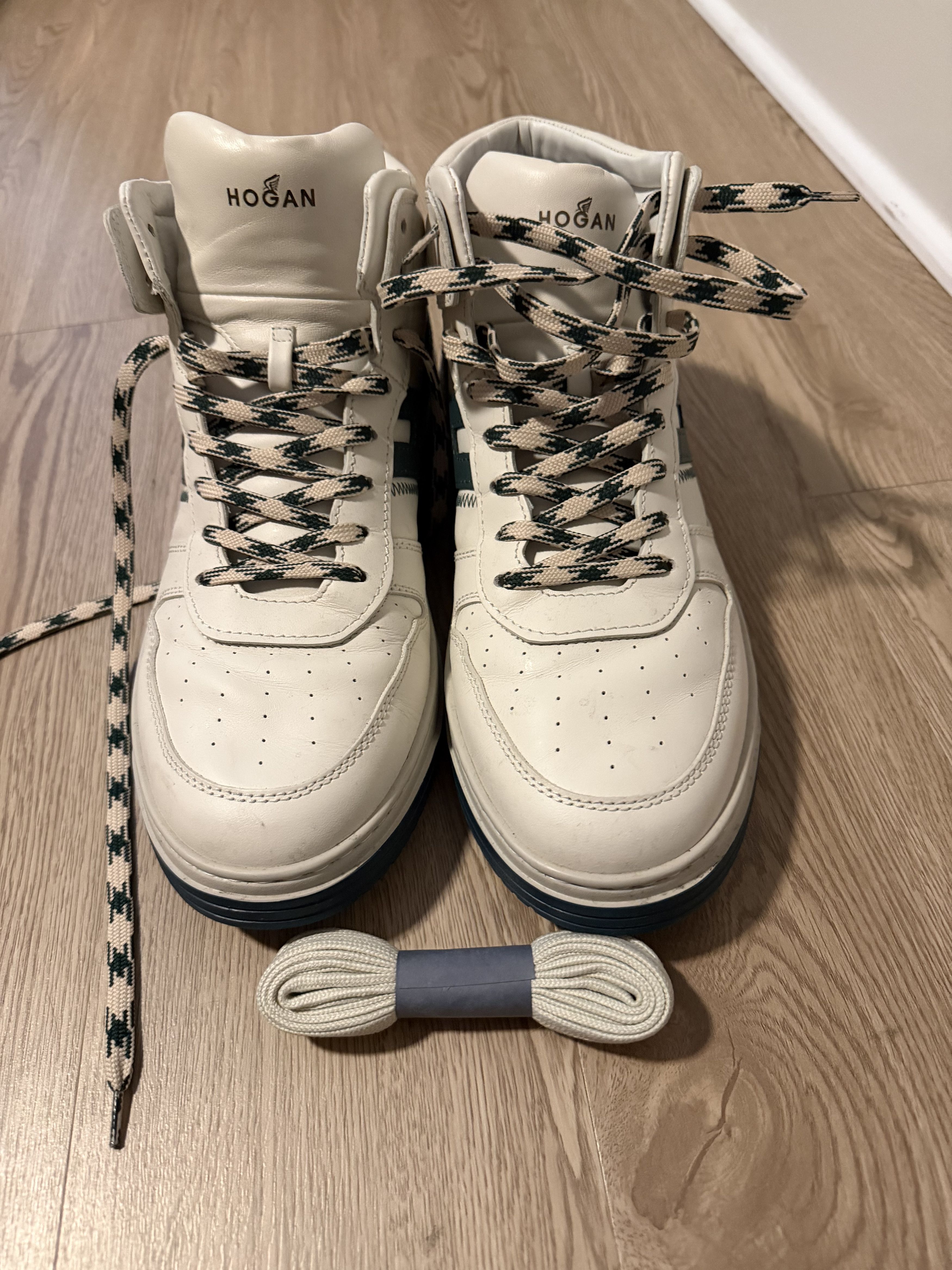 Hogan Hogan High Top Leather Sneakers Size US 11 / EU 44 - 4 Thumbnail