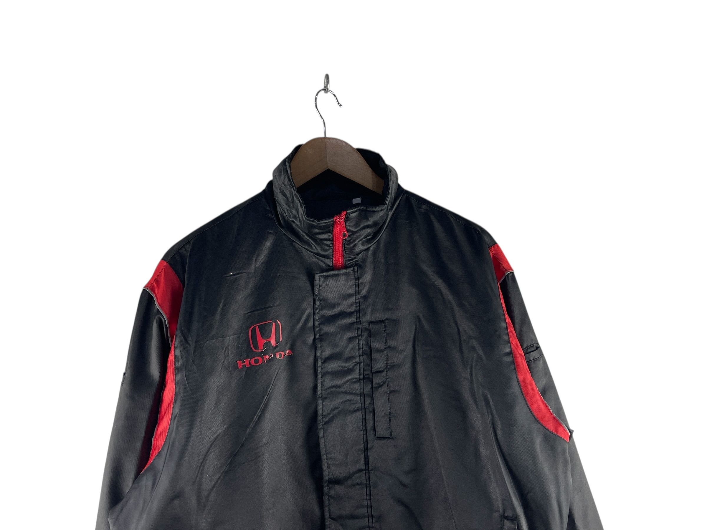 Honda Vintage Honda Japanese Racing Windbreaker Jacket Size US L / EU 52-54 / 3 - 8 Thumbnail