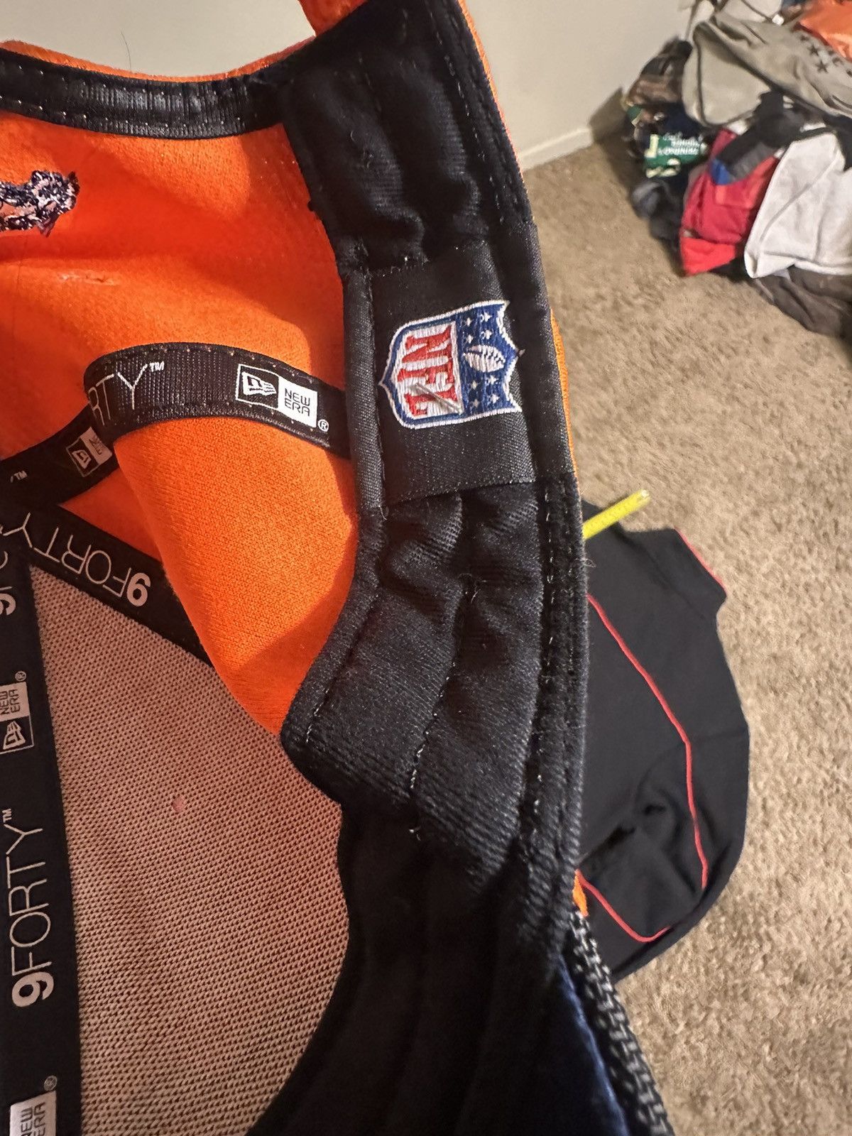NFL × Vintage Vintage NFL Denver Broncos “triple orange” hat 00s Size ONE SIZE - 9 Thumbnail