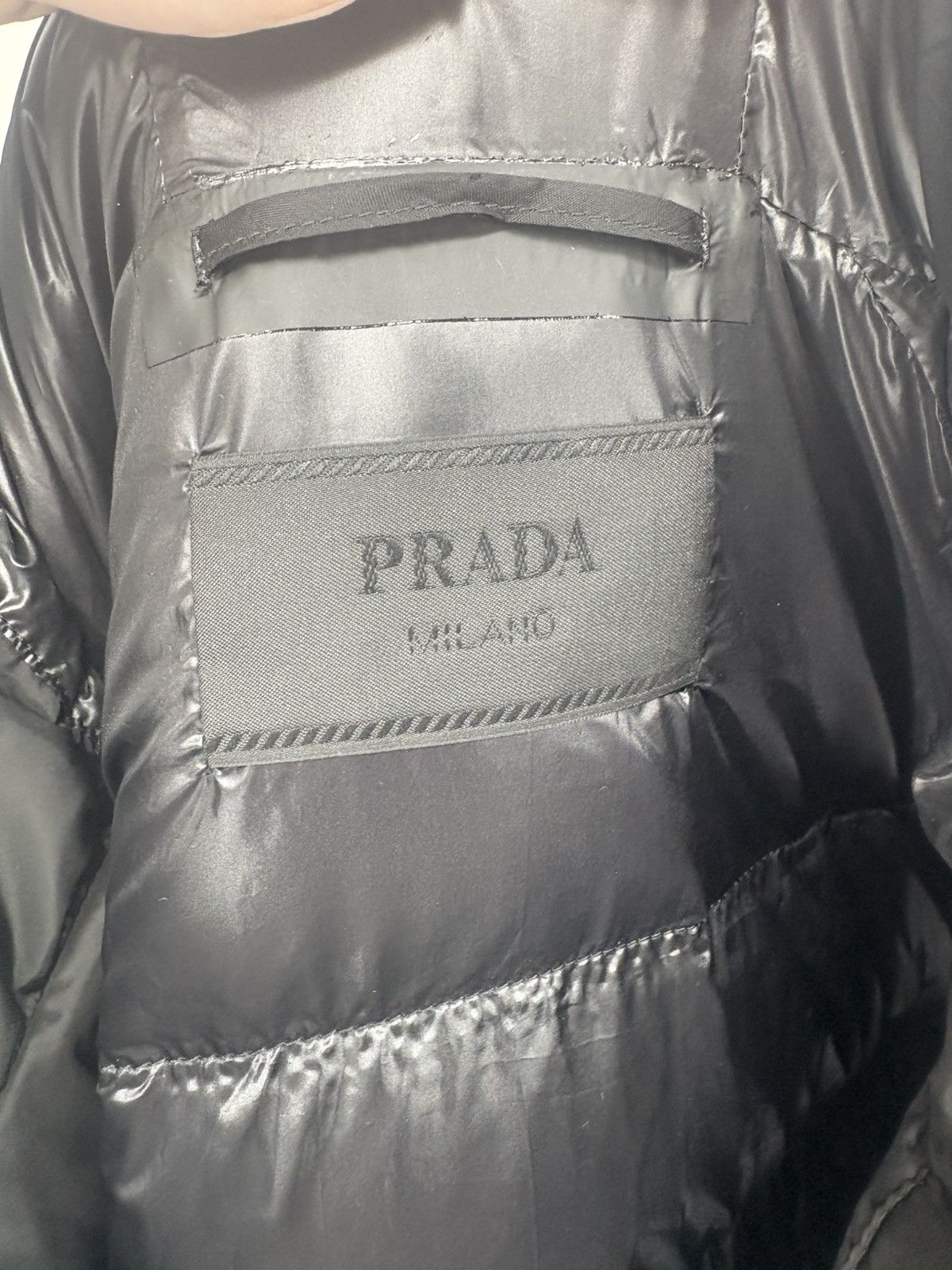 Prada Prada Nylon Puffer Jacket Size US L / EU 52-54 / 3 - 4 Thumbnail