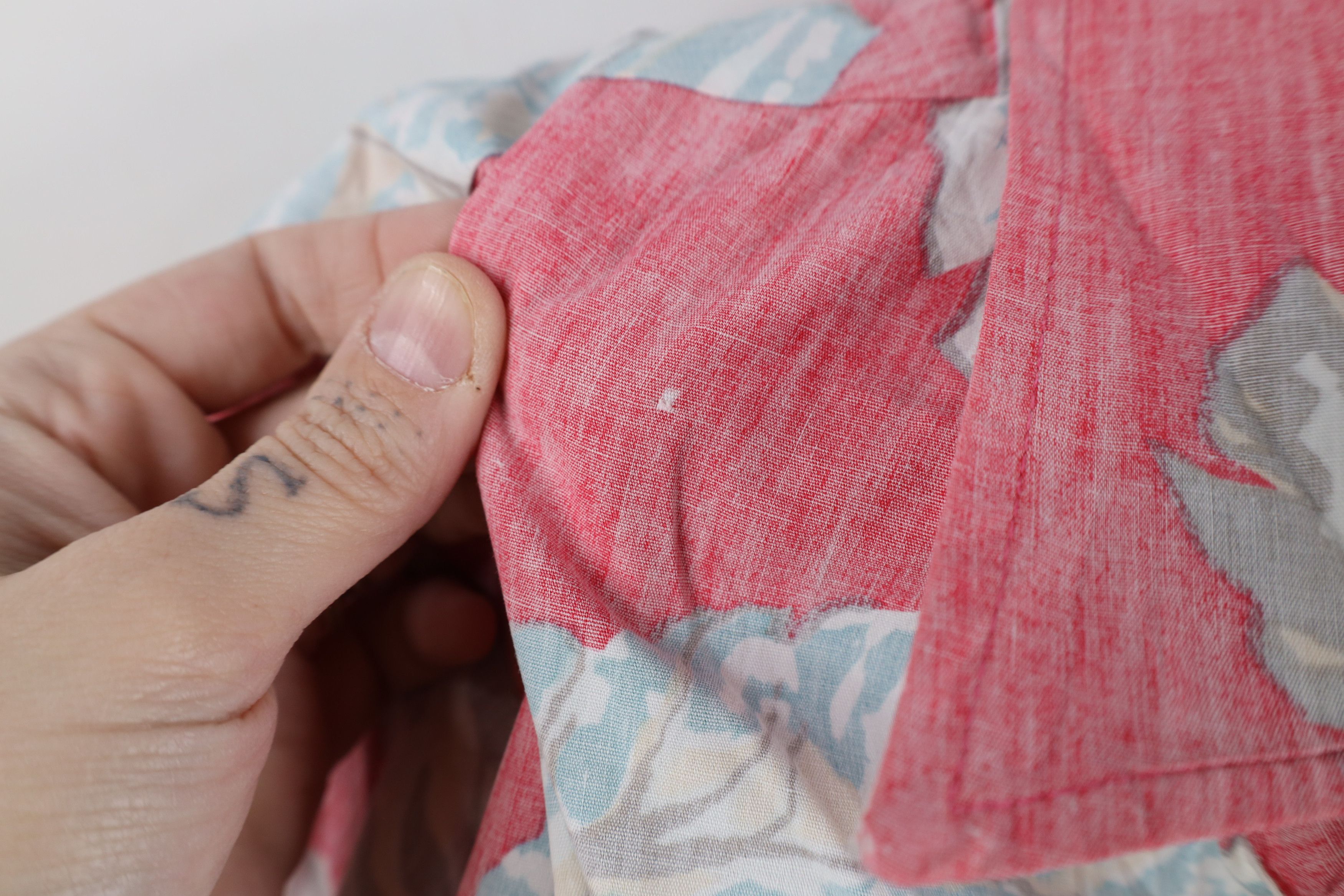 Vintage Vintage 90s Streetwear Collared Button Down Polo USA Red Size US M / EU 48-50 / 2 - 10 Thumbnail