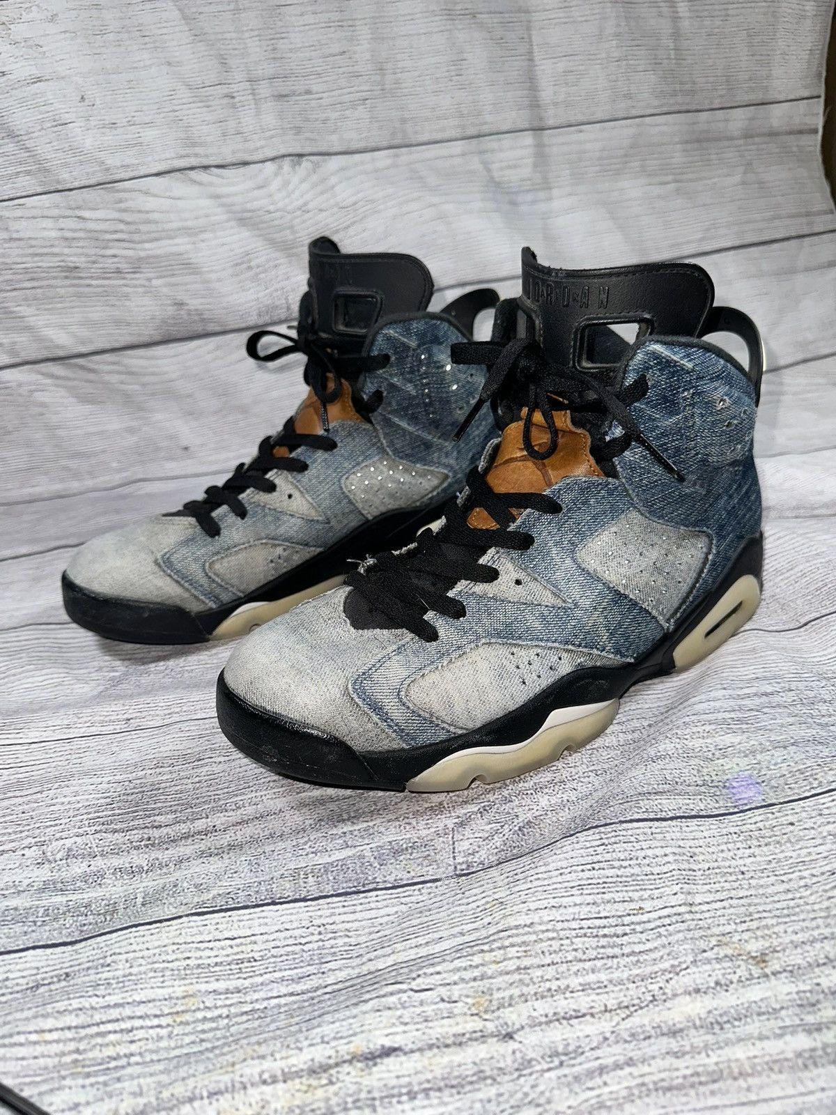 Jordan Brand RARE 2013 Air Jordan 6 Rings Powder Blue 