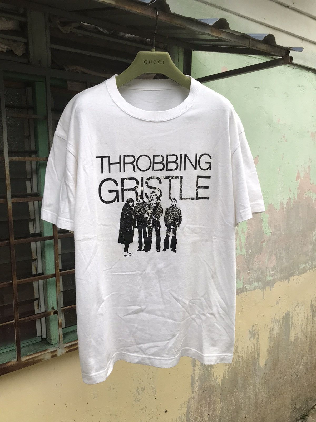 Band Tees × Vintage 🔥 Avant Garde Vintage Throbbing Gristle Industrial band tee Size US L / EU 52-54 / 3 - 1 Thumbnail