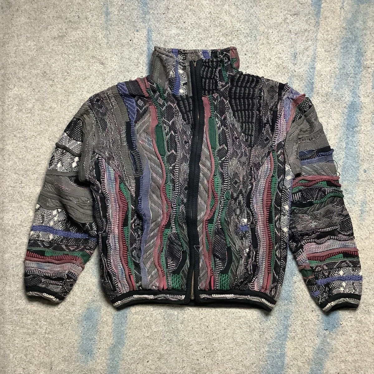 Coogi × Tundra × Tundra Canada Vintage Coogi Tundra Style Knit 3D 