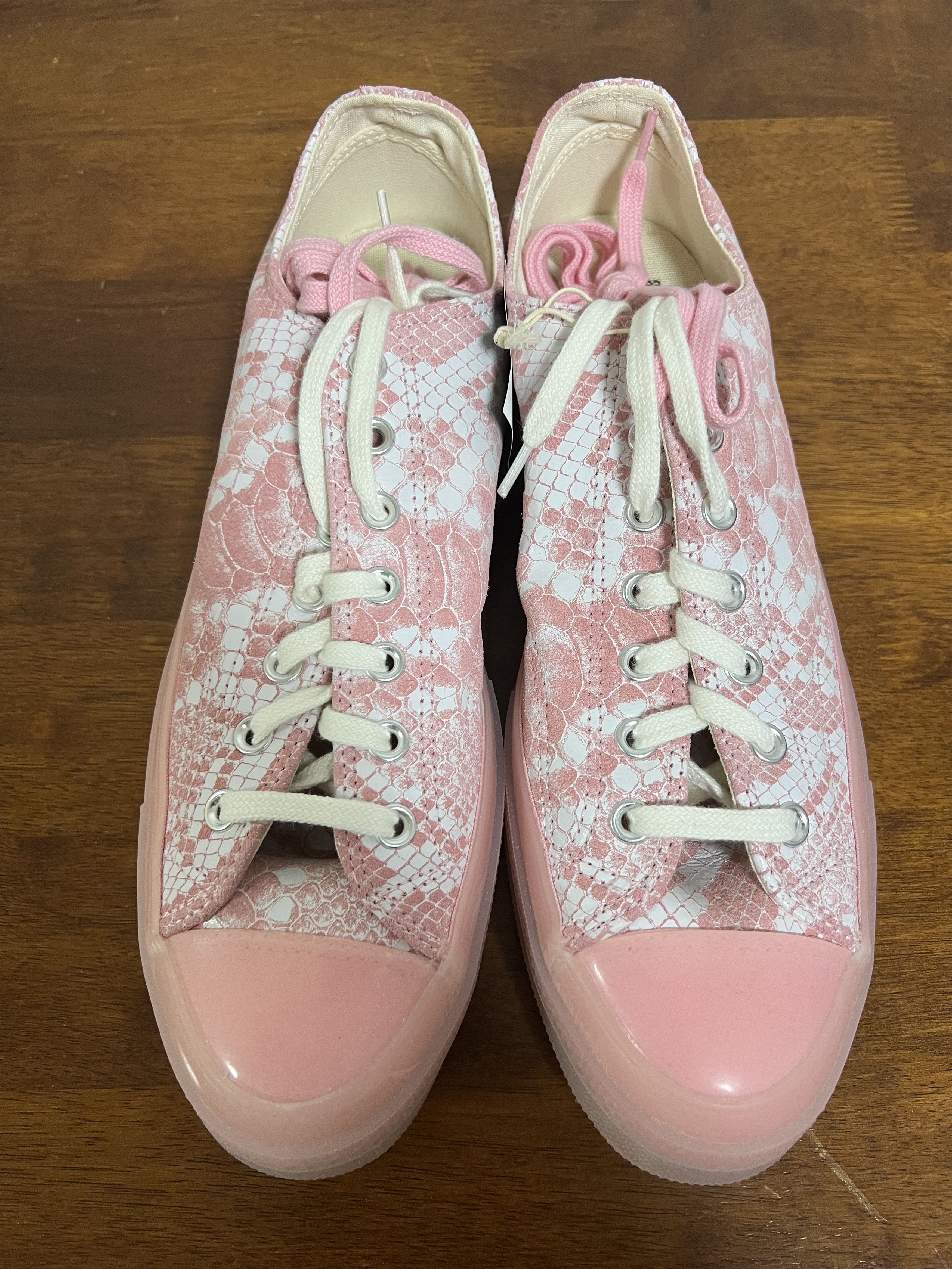 Converse 💚 2022 Golf Wang x Converse "Pink Python" Chuck 70 OX NEW Size US 11 / EU 44 - 10 Thumbnail