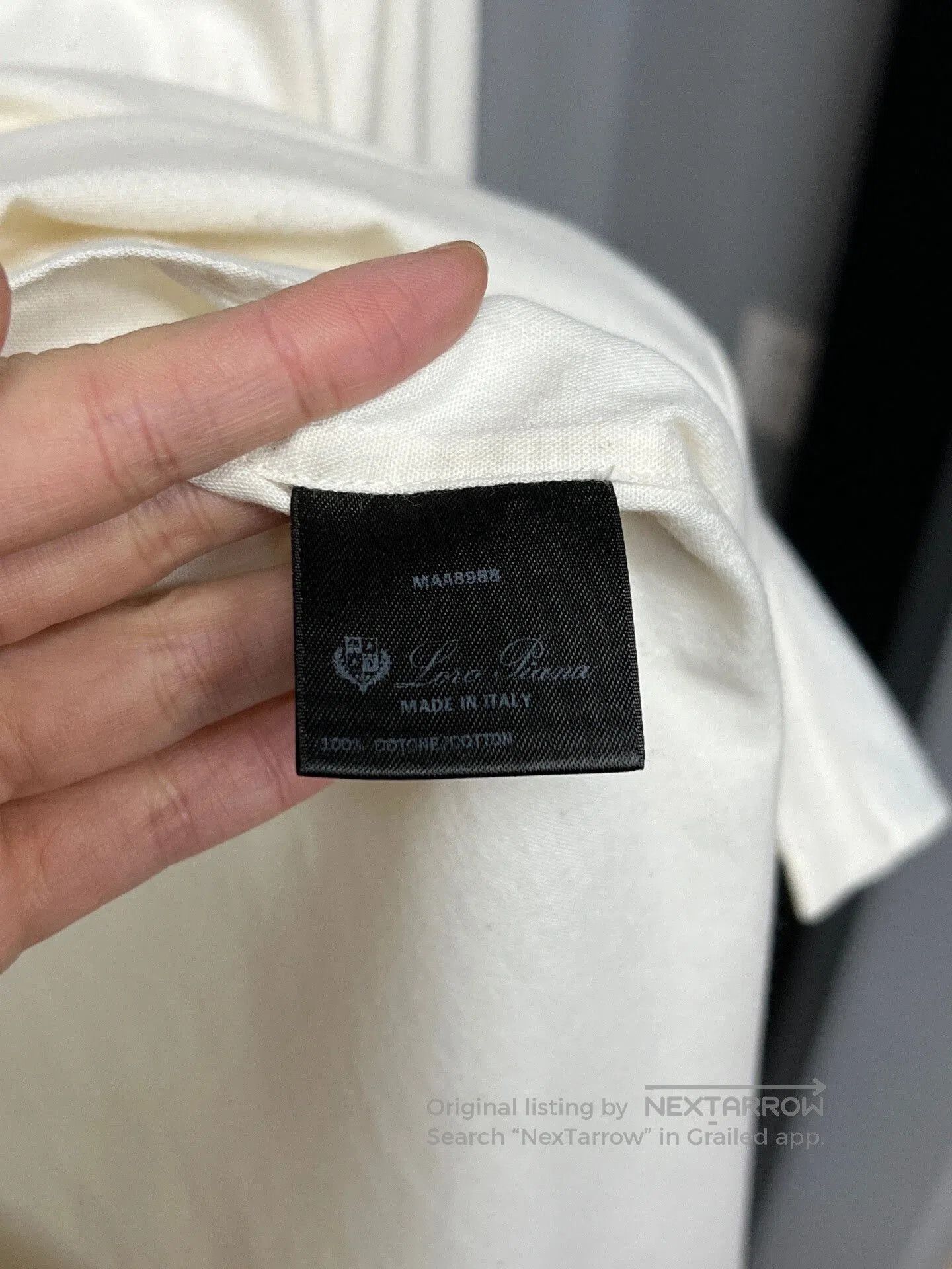 Loro Piana Loro Piana Mother-of-Pearl Button Shirt. Size US L / EU 52-54 / 3 - 4 Thumbnail