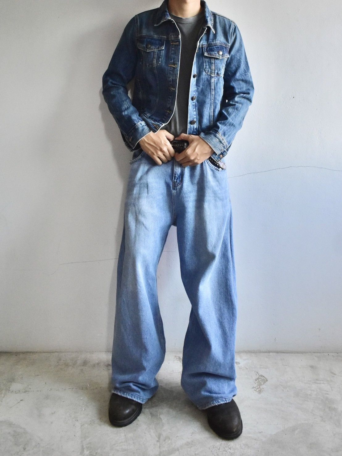 J.Crew Vintage J.CREW Indigo Denim Jacket Size US S / EU 44-46 / 1 - 6 Thumbnail