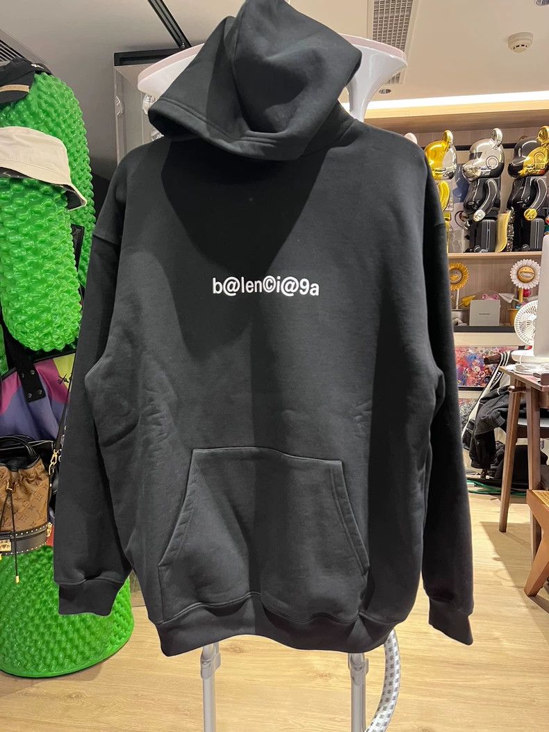 Balenciaga Balenciaga Black Mailbox Hoodie Size S Size US S / EU 44-46 / 1 - 1 Thumbnail