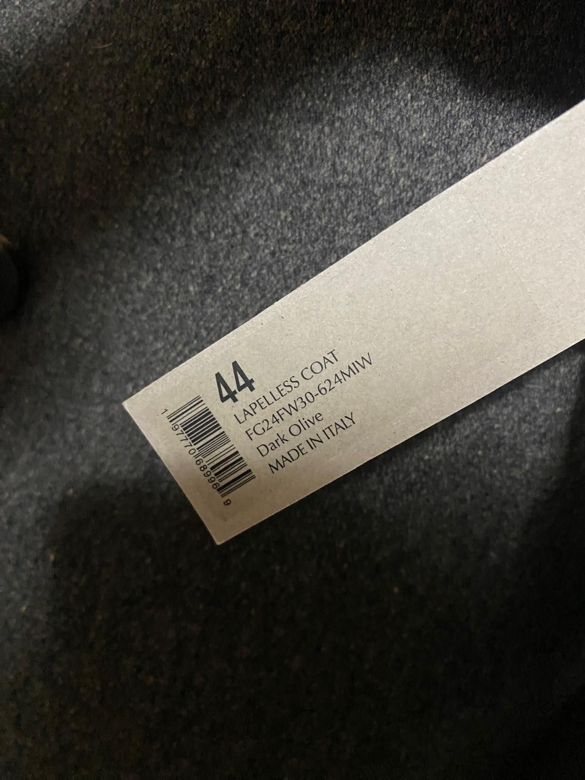 Fear of God Military Wool Lapelless Coat - Fear of God Size US S / EU 44-46 / 1 - 5 Thumbnail