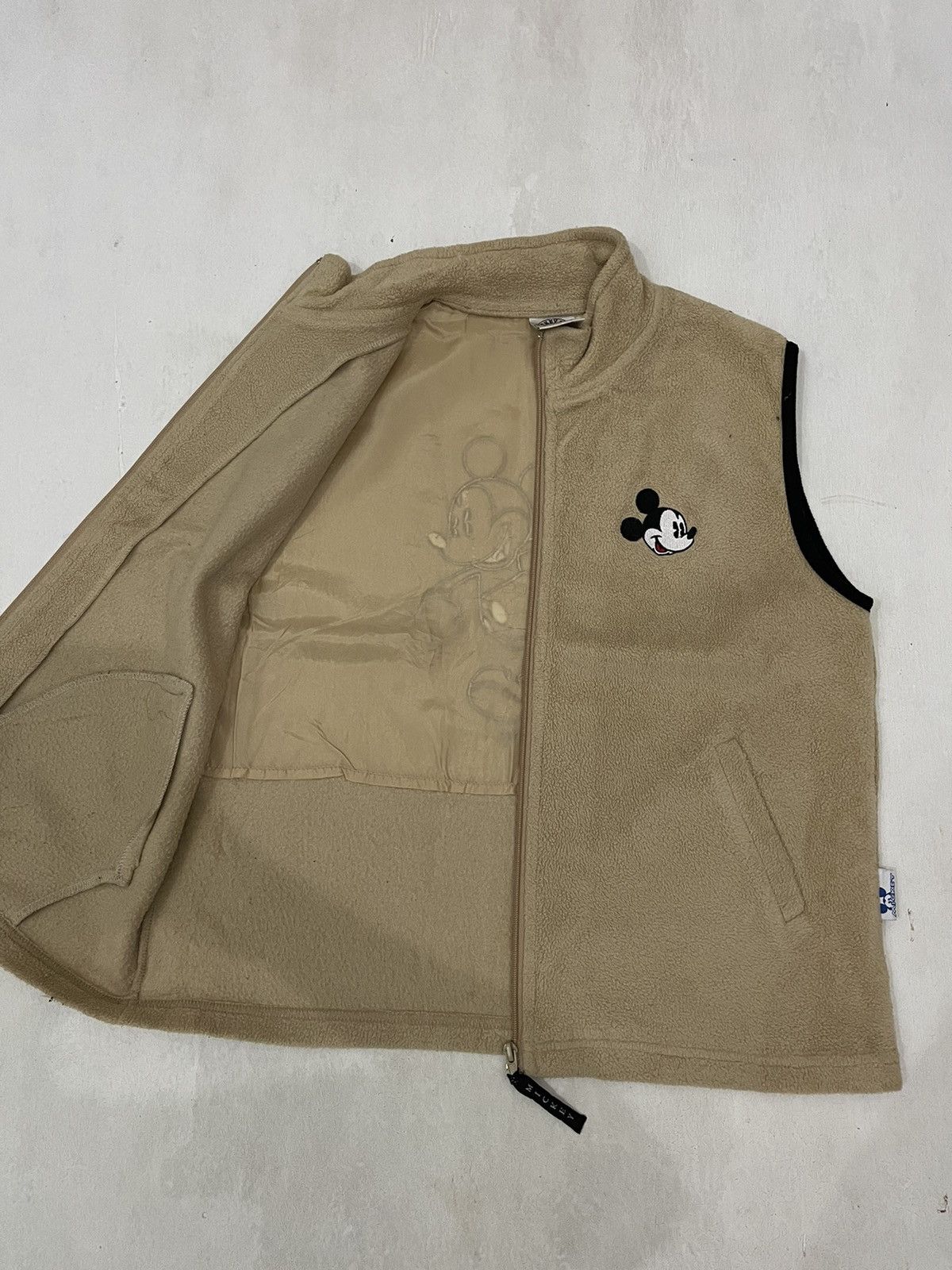 Japanese Brand × Mickey Mouse Mickey Mouse Big Backprint Vests Size L / US 10 / IT 46 - 6 Thumbnail