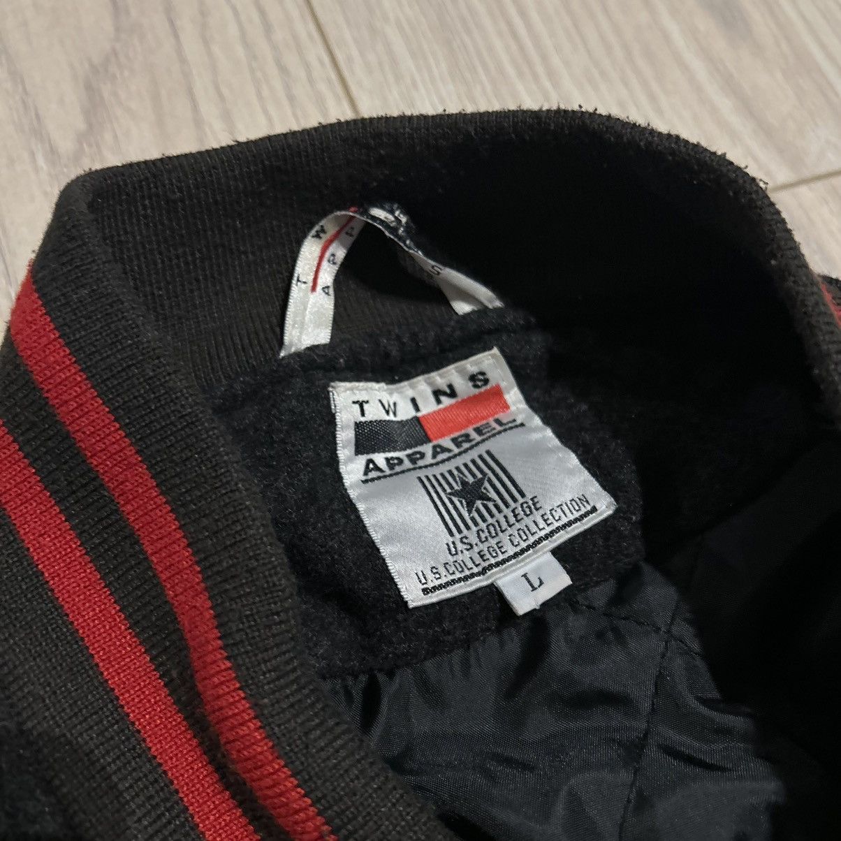 Vintage 1992 UNIVERSITY OF GEORGIA COLLEGE WOOL JACKET Size US L / EU 52-54 / 3 - 6 Thumbnail