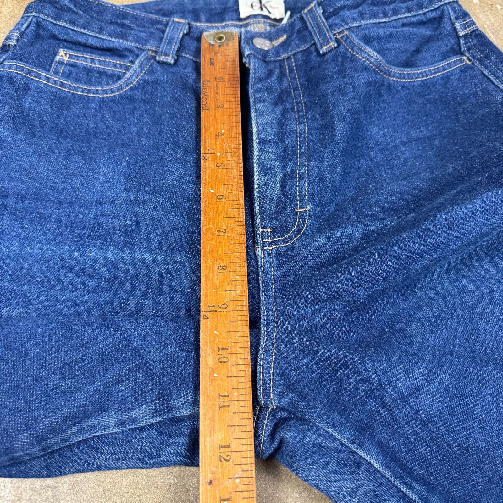 Calvin Klein Vtg Calvin Klein Jeans Women’s Size 9 Straight Leg High Rise Size 28" / US 6 / IT 42 - 11 Thumbnail